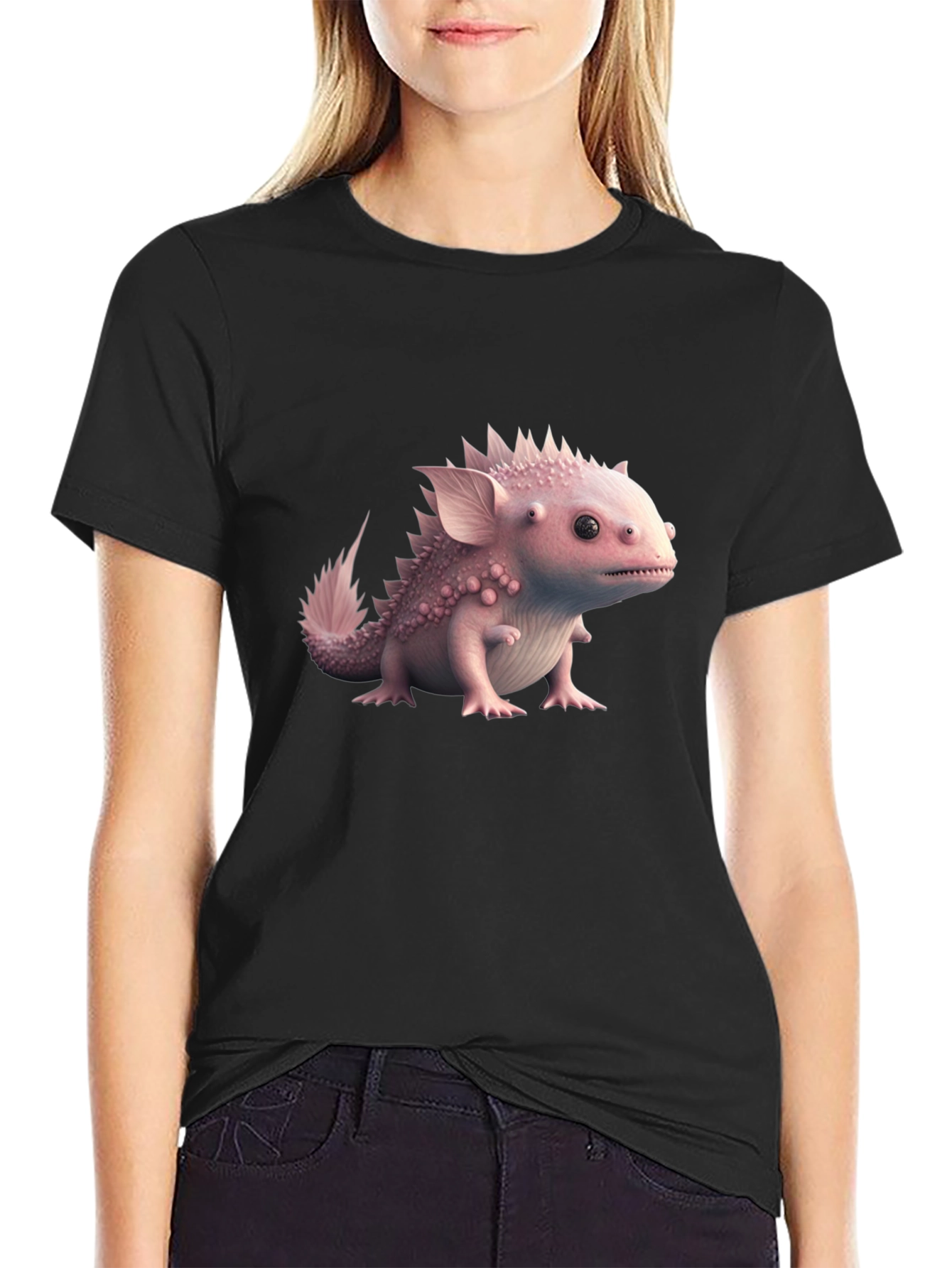 Axolotl Tee - Kawaii Lizard Shirt
