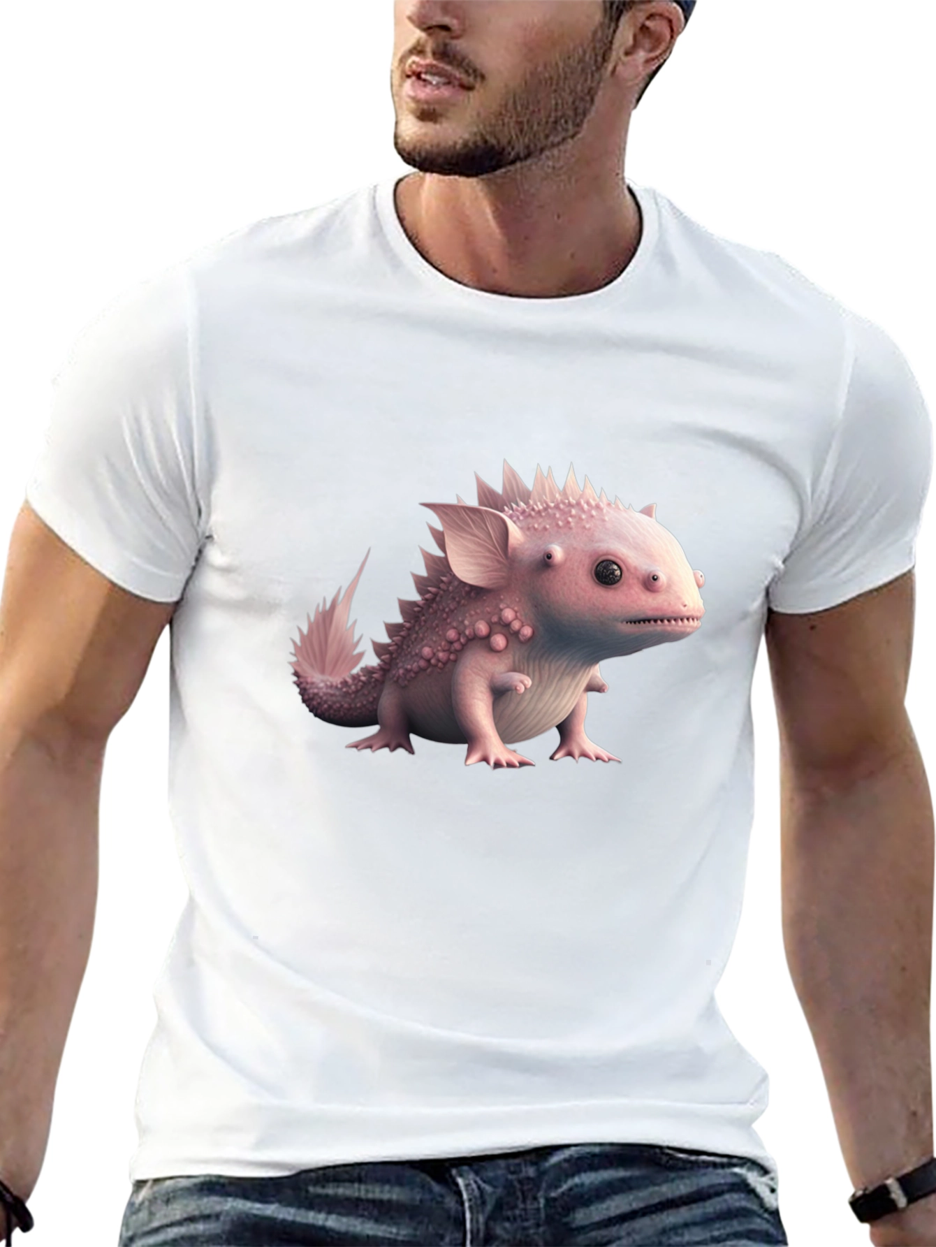 Axolotl Tee - Kawaii Lizard Shirt