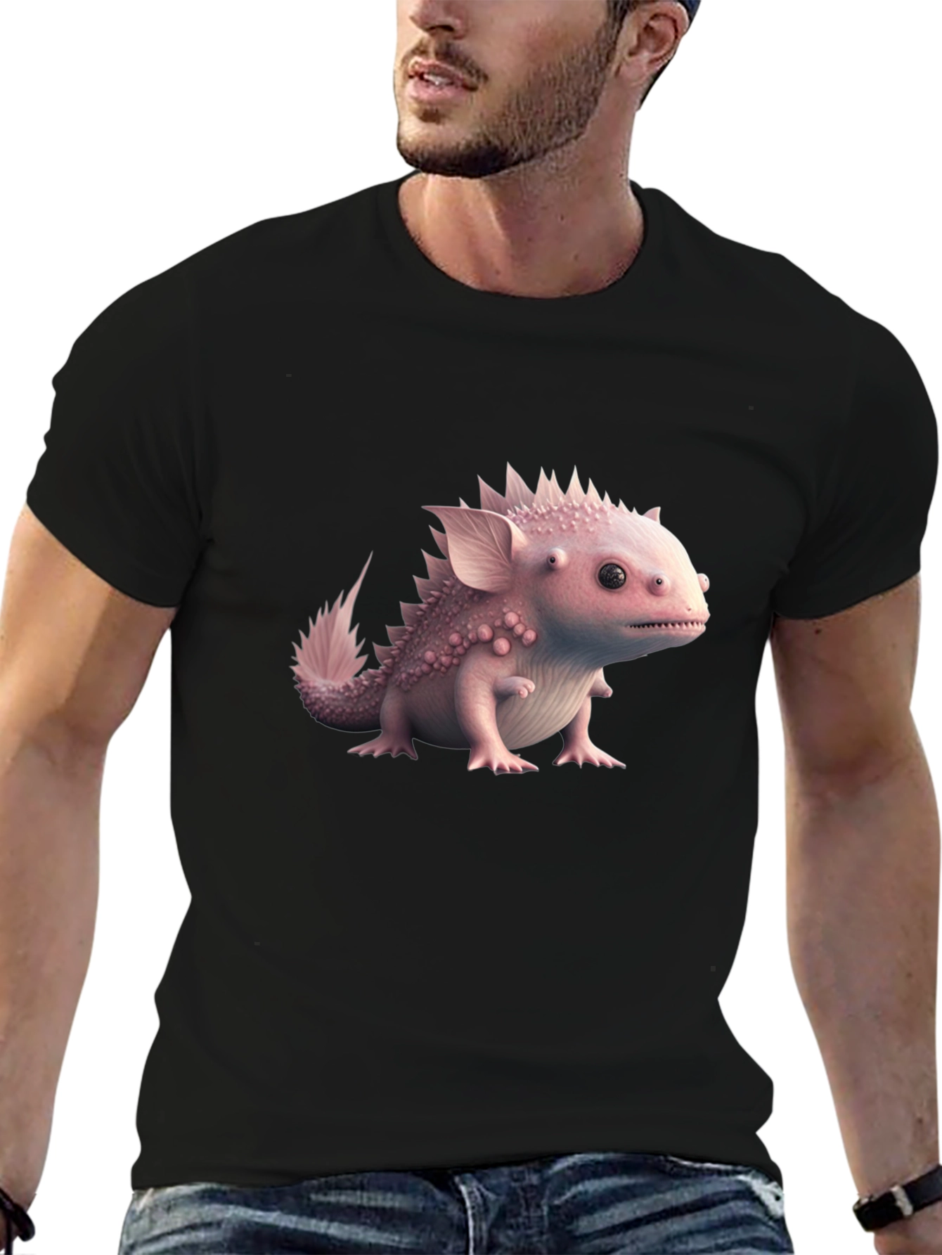 Axolotl Tee - Kawaii Lizard Shirt