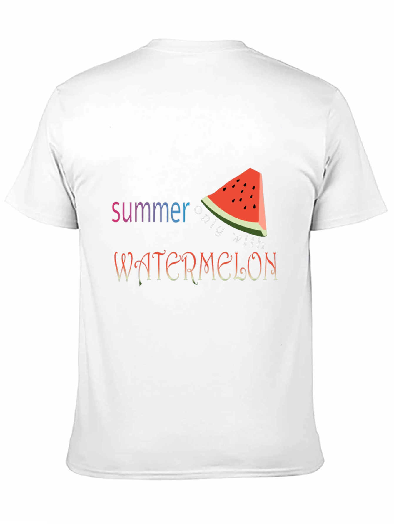 Summer Watermelon Graphic Tee - Fun Seasonal Shirt