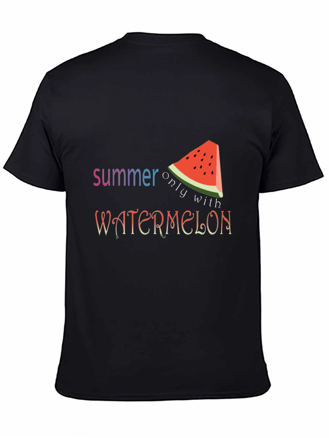 Summer Watermelon Graphic Tee - Fun Seasonal Shirt