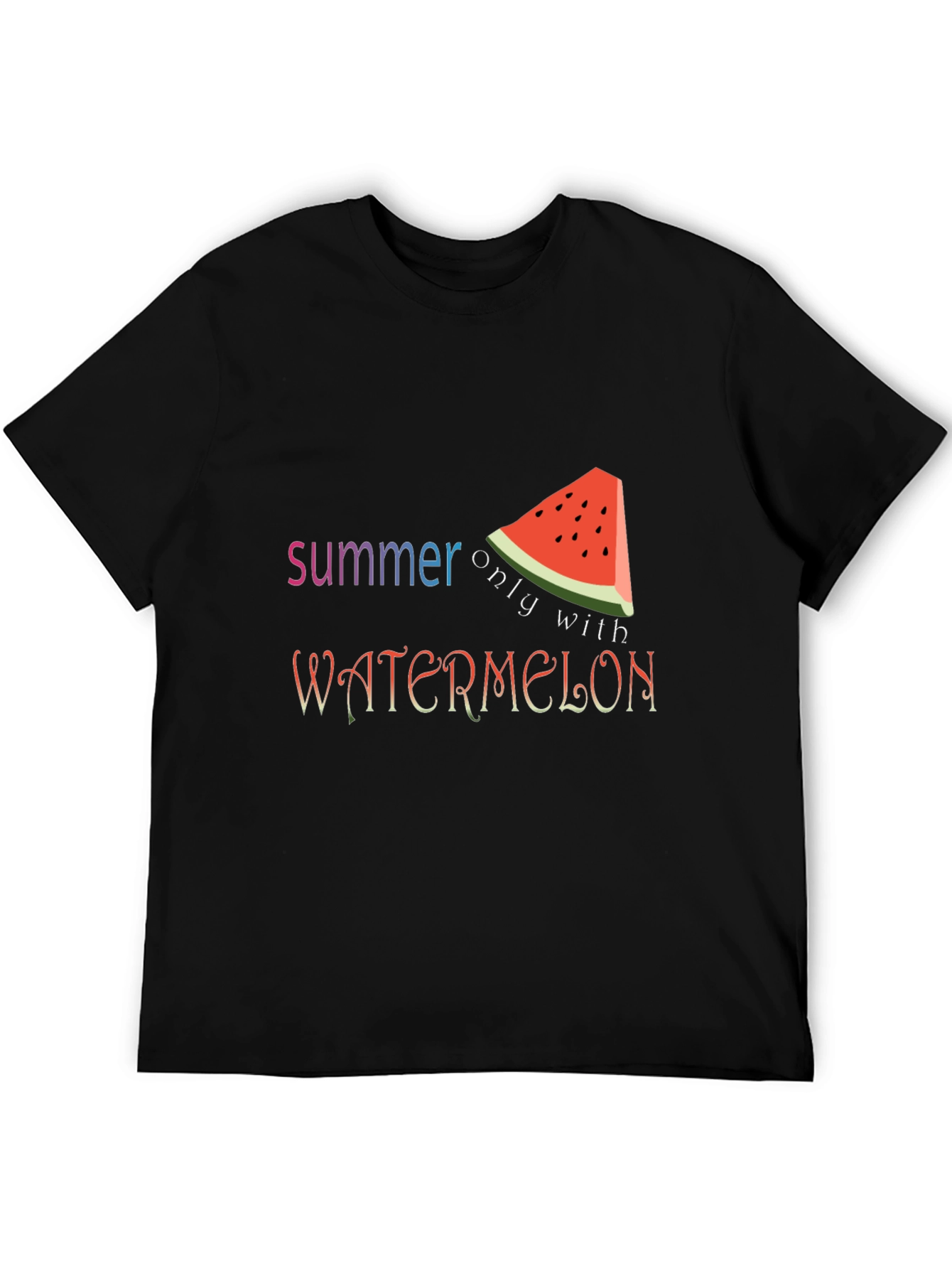 Summer Watermelon Graphic Tee - Fun Seasonal Shirt