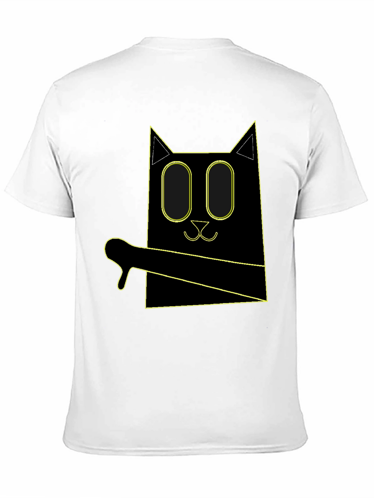 Geometric Cat T-Shirt