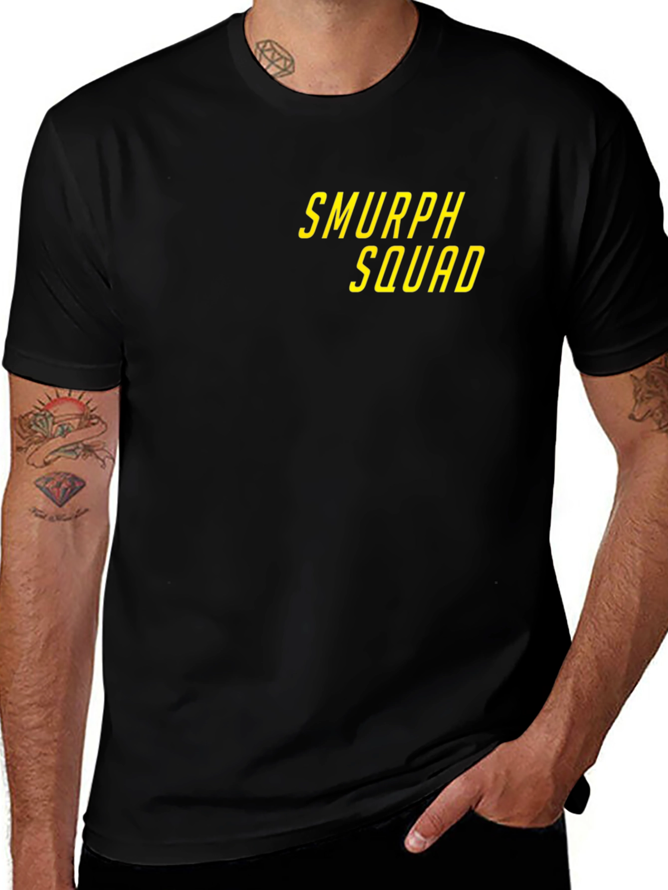 Smurph Squad Black T-Shirt