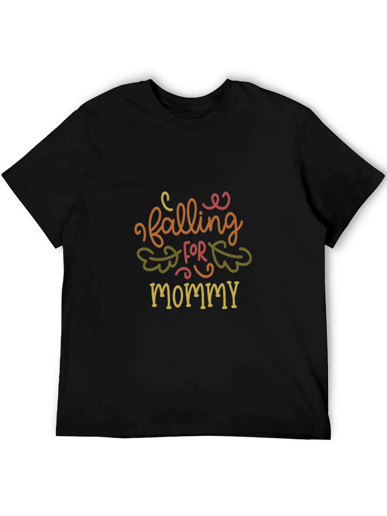 Falling For Mommy T-Shirt - Cute Autumn Design