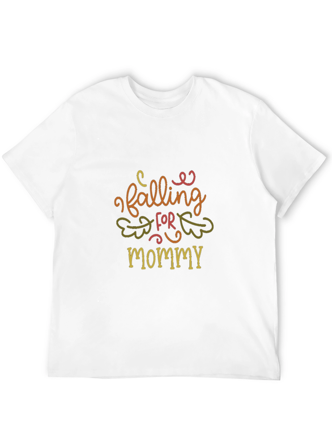 Falling For Mommy T-Shirt - Cute Autumn Design