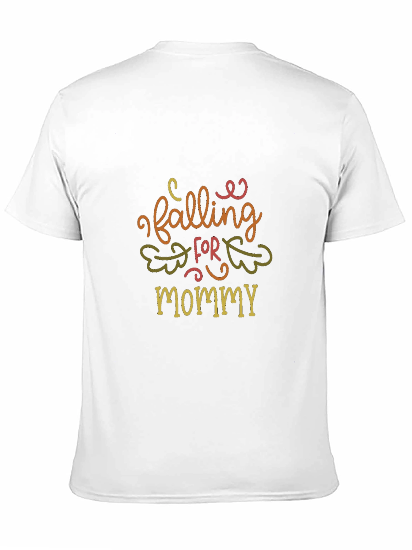 Falling For Mommy T-Shirt - Cute Autumn Design