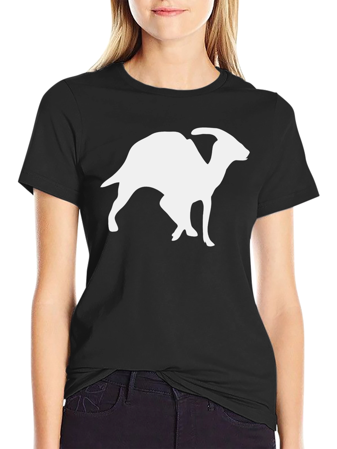 Parasaurolophus Dinosaur Graphic Tee