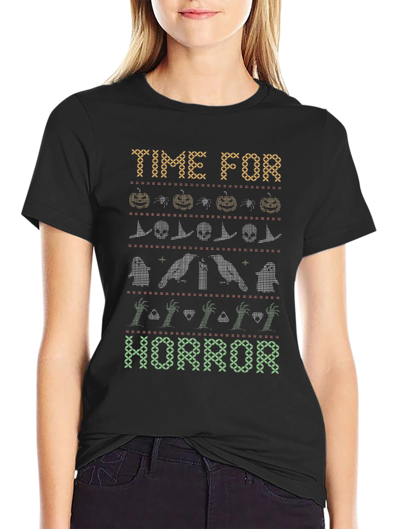 Time for Horror Halloween Graphic Tee