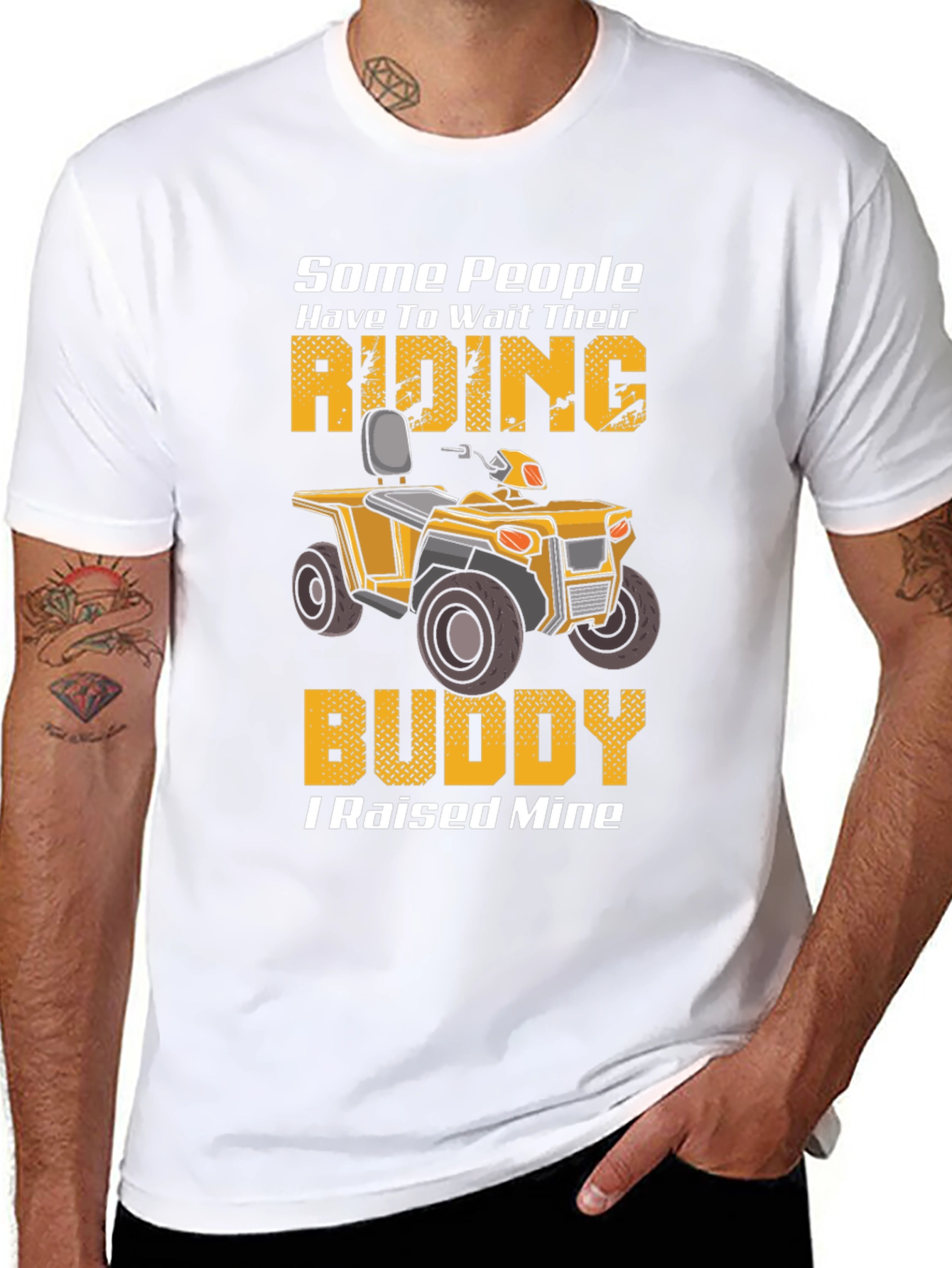 Riding Buddy T-Shirt - ATV Design