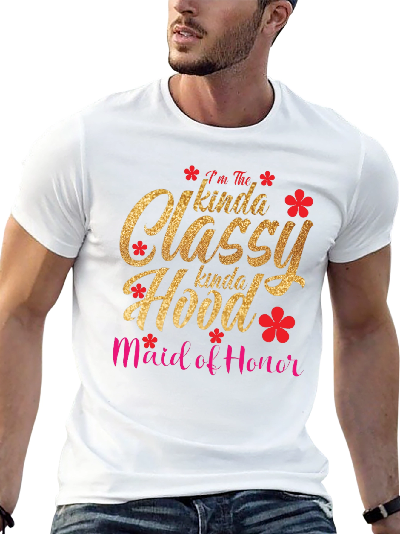 Classy Hood Maid of Honor T-Shirt