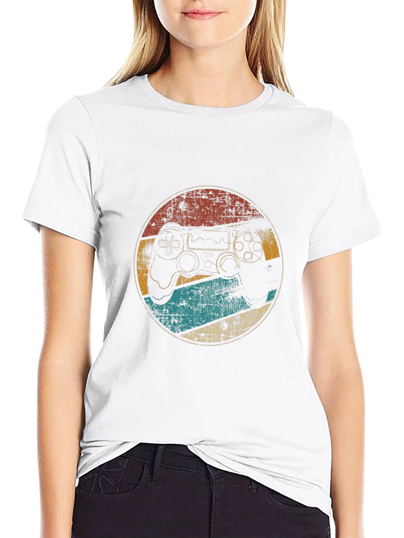 Retro Gamer T-Shirt - Classic Controller Design
