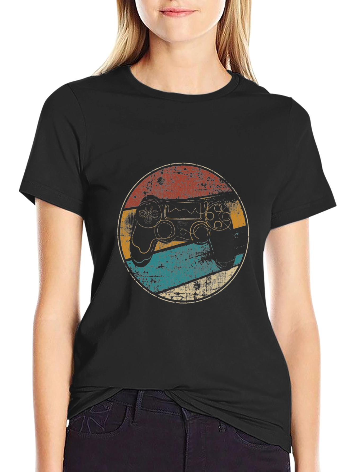 Retro Gamer T-Shirt - Classic Controller Design