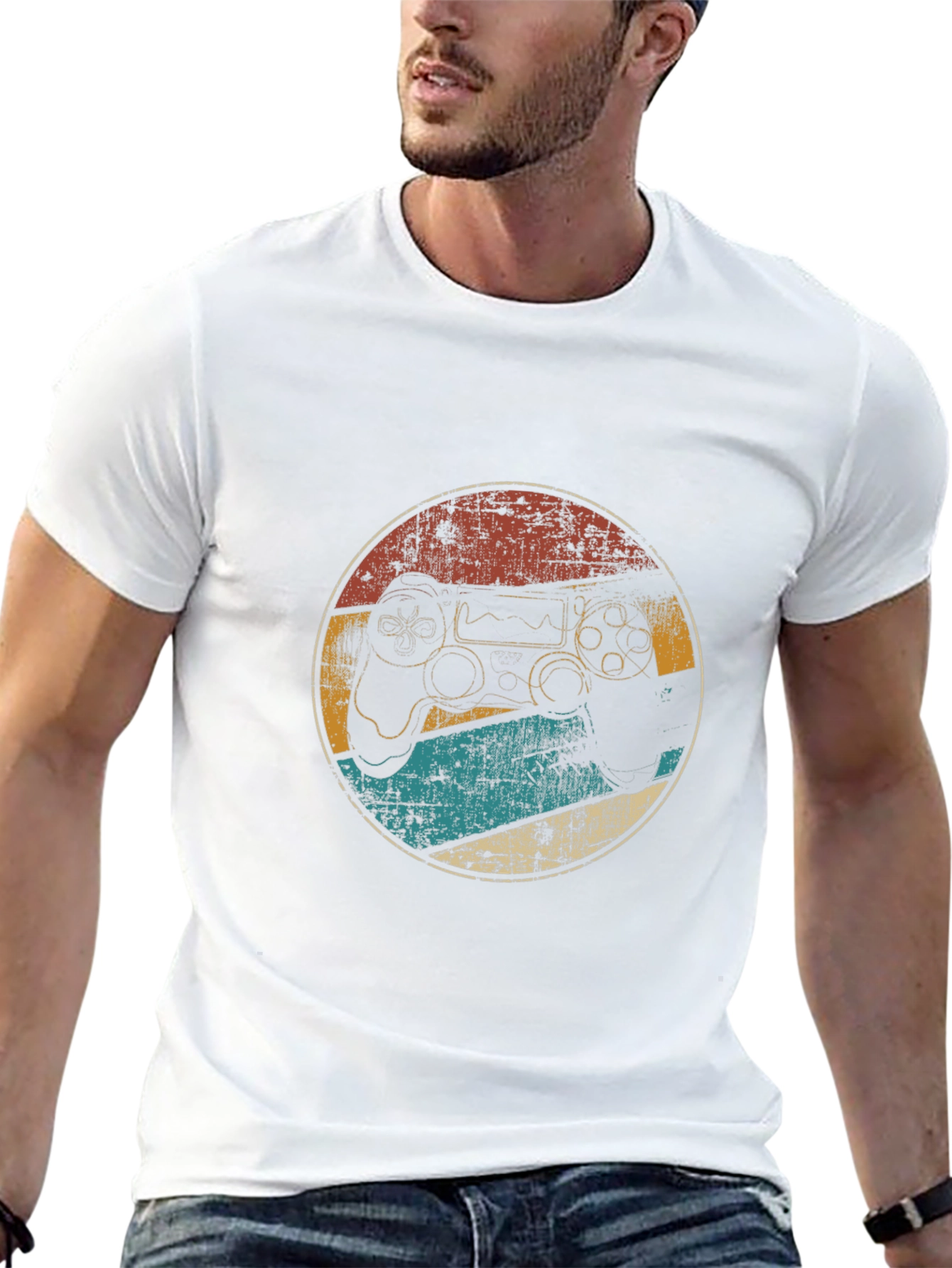 Retro Gamer T-Shirt - Classic Controller Design