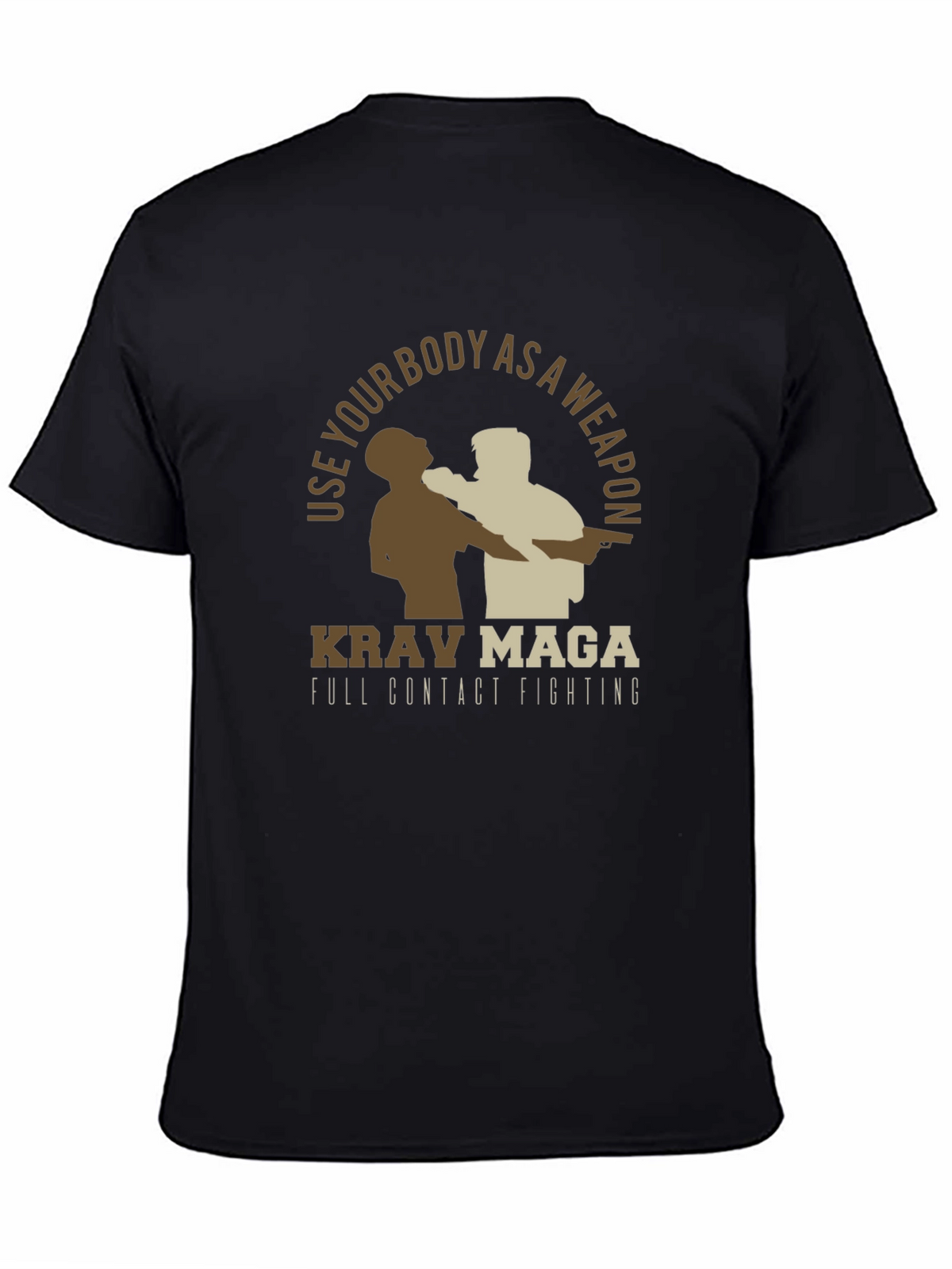 Krav Maga Full Contact Fighting Graphic Tee