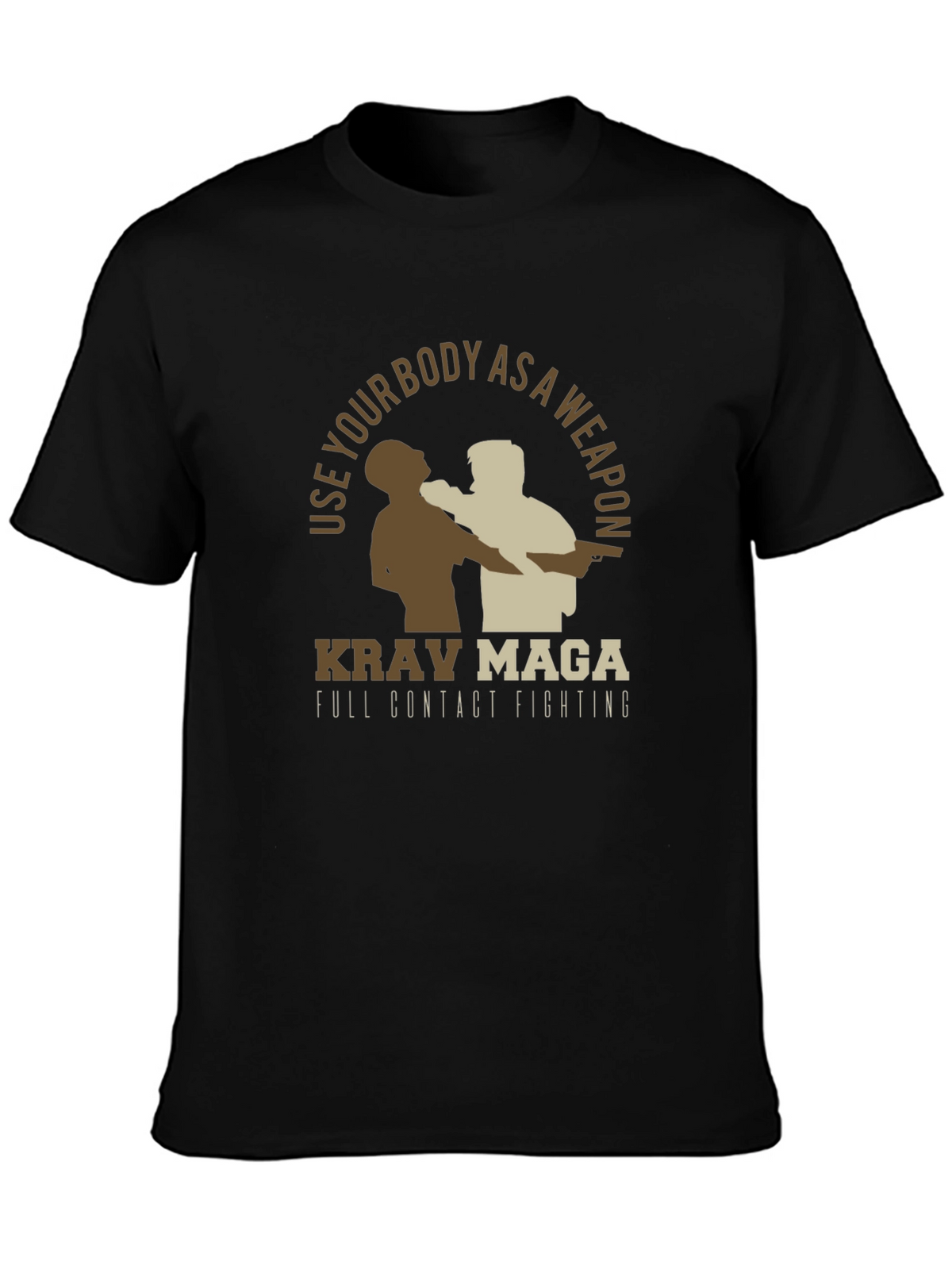Krav Maga Full Contact Fighting Graphic Tee