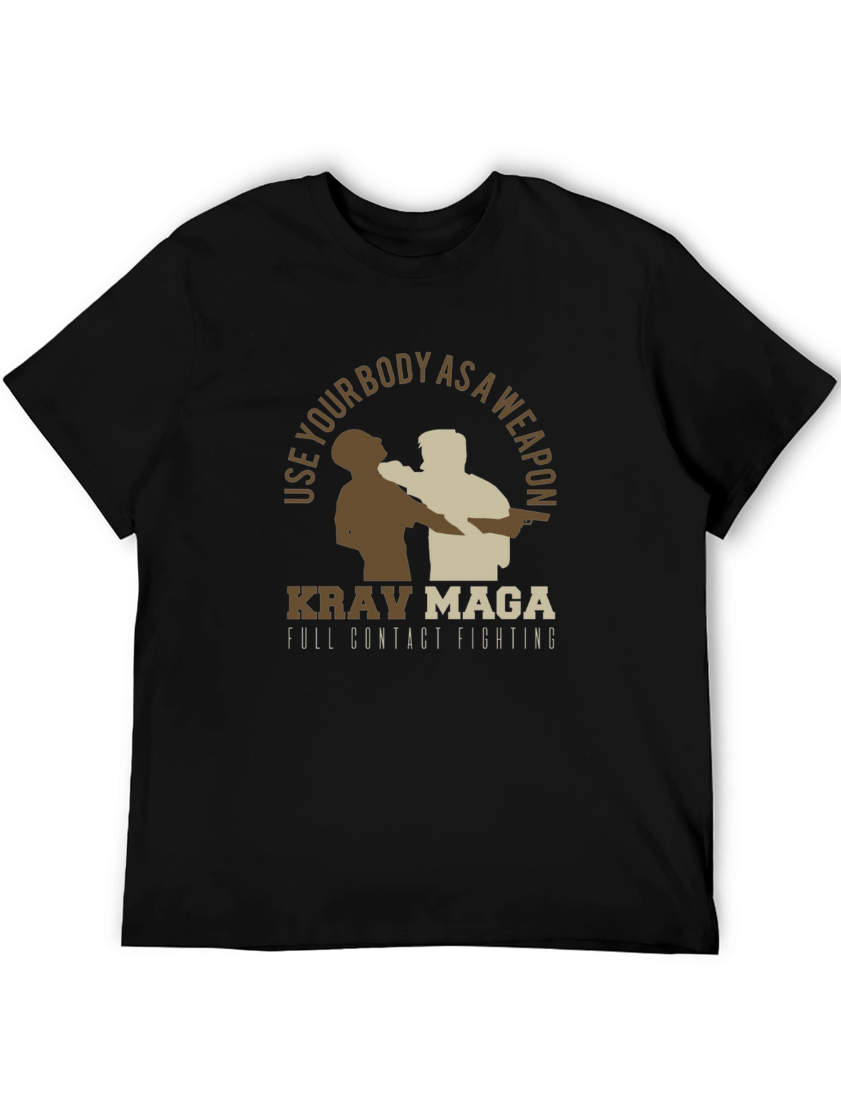Krav Maga Full Contact Fighting Graphic Tee