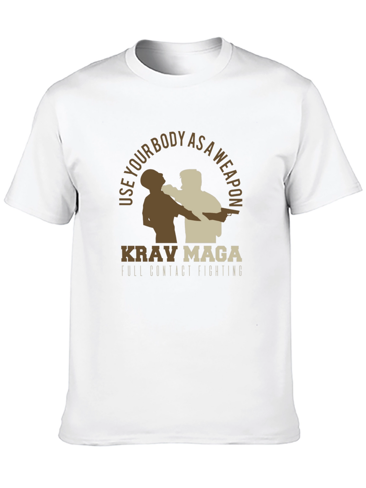 Krav Maga Full Contact Fighting Graphic Tee