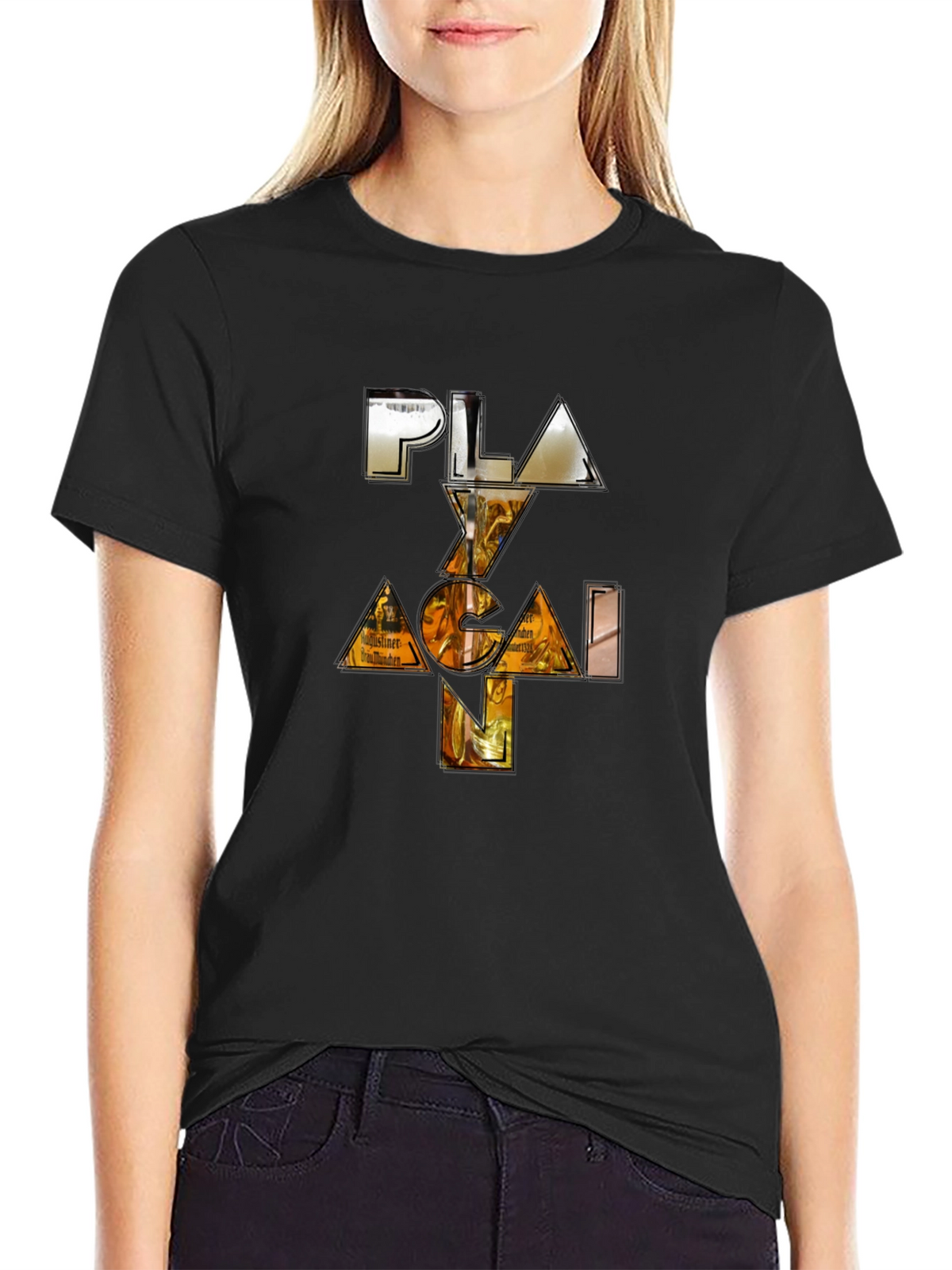 Play Again Graphic Print T-Shirt