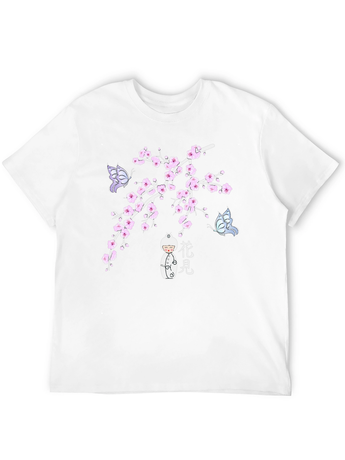 Floral Butterfly Graphic T-Shirt