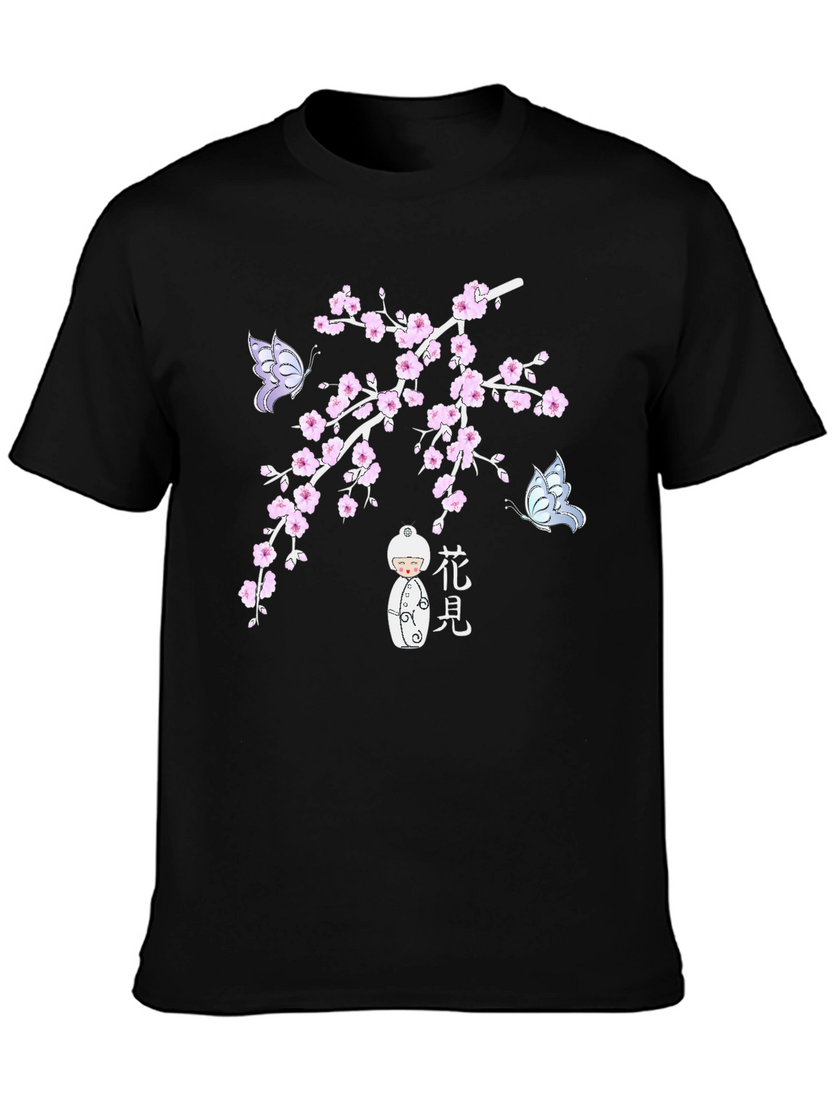 Floral Butterfly Graphic T-Shirt