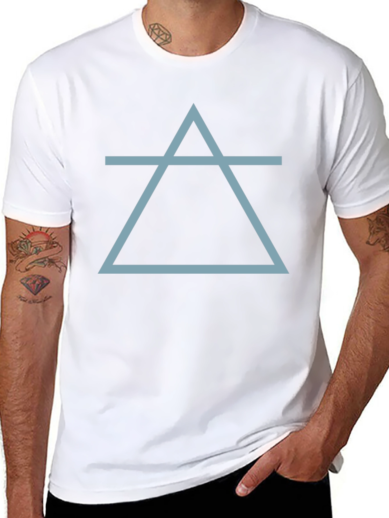 Air Element Symbol Graphic T-Shirt