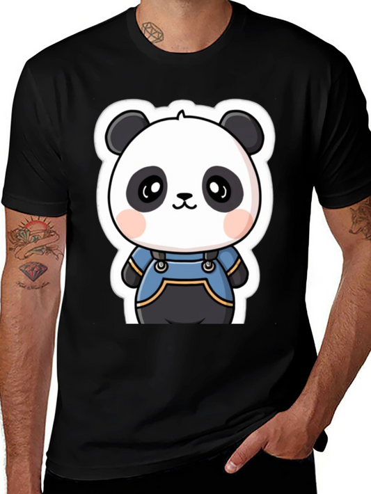 Cute Panda Bear Graphic Tee
