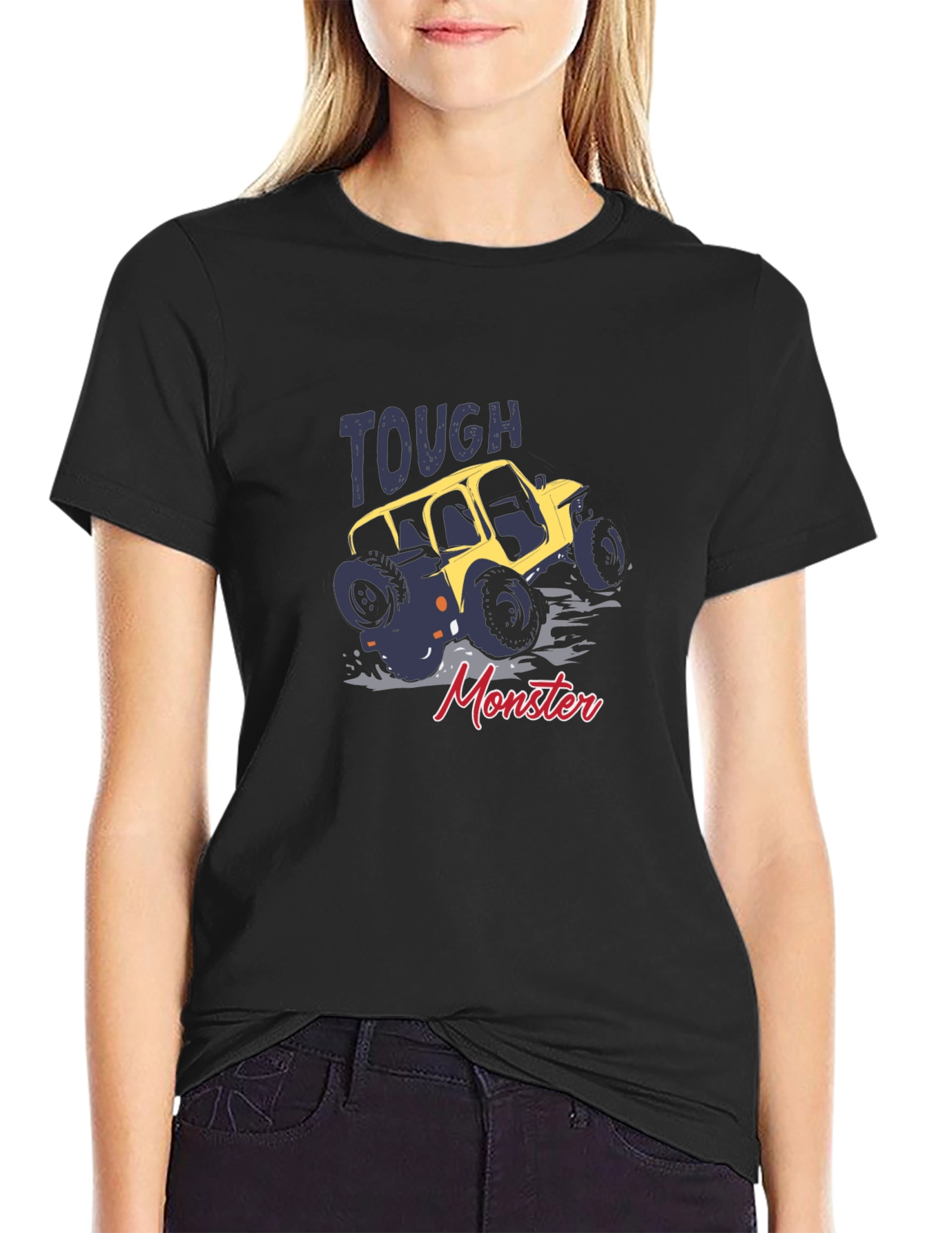 Tough Monster Truck Graphic T-Shirt