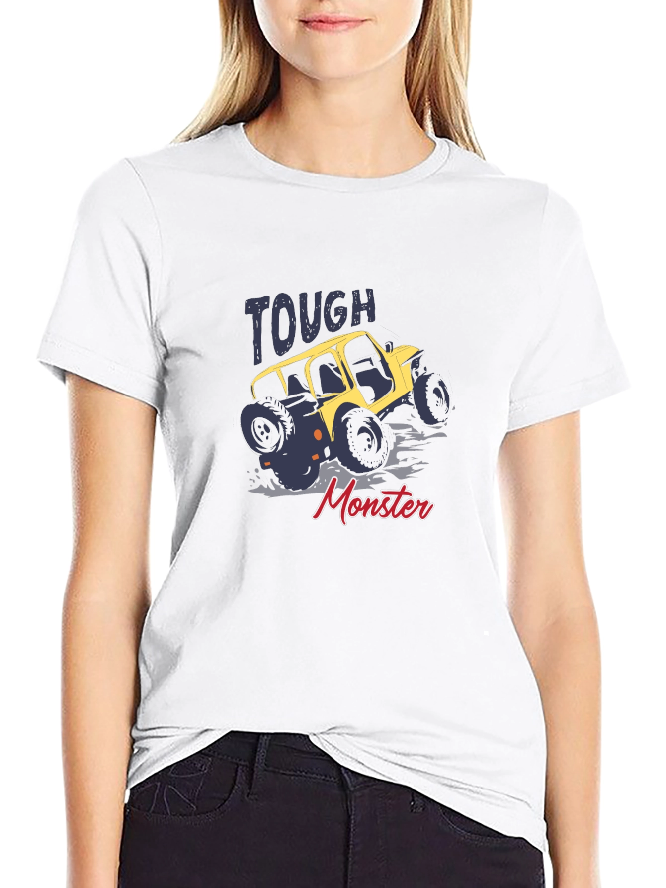 Tough Monster Truck Graphic T-Shirt