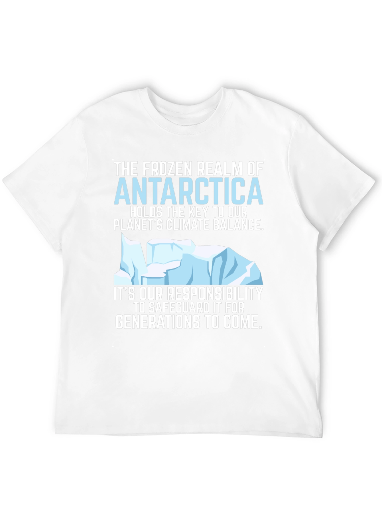 Antarctica Climate Balance Graphic T-Shirt