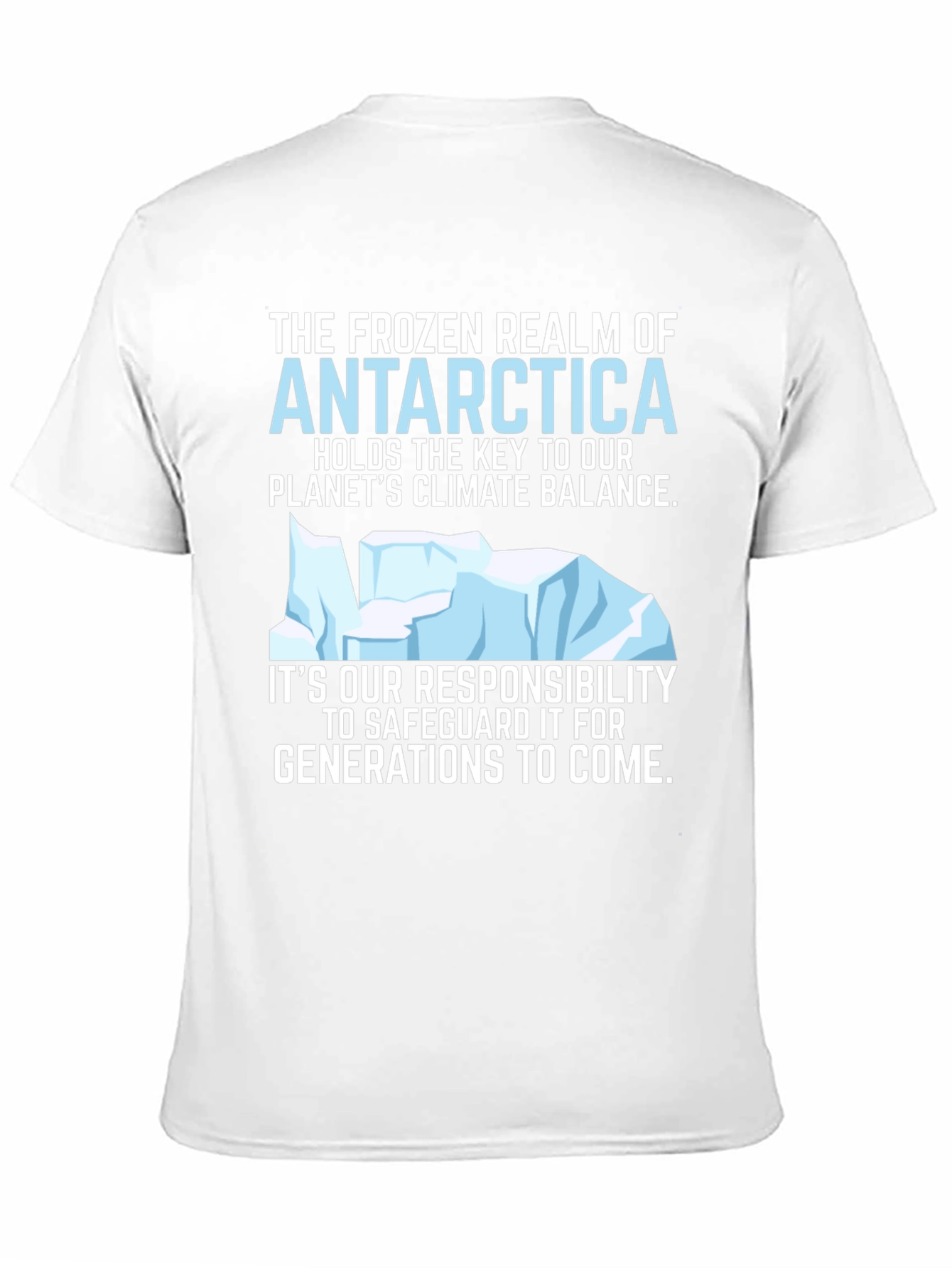 Antarctica Climate Balance Graphic T-Shirt