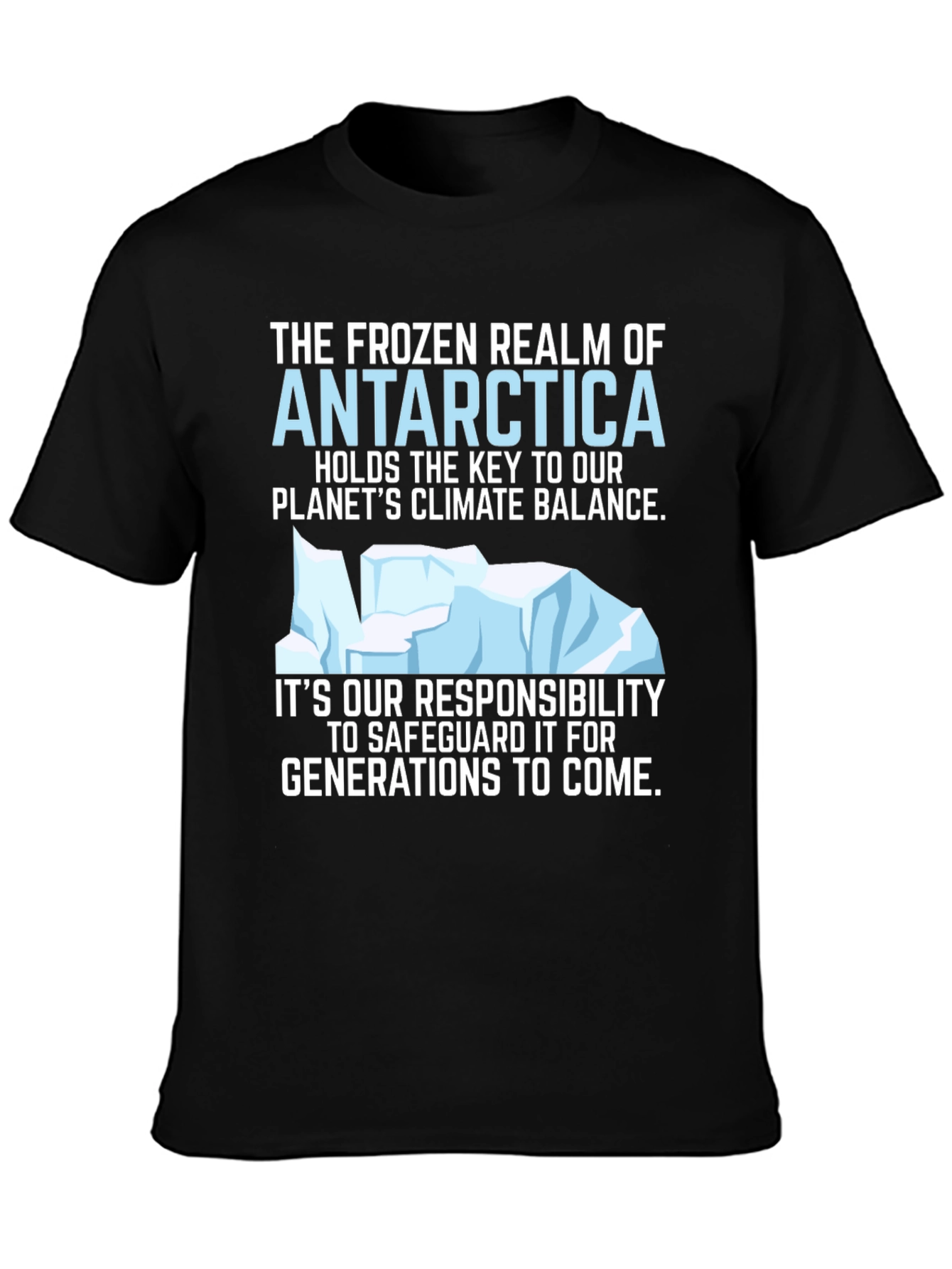 Antarctica Climate Balance Graphic T-Shirt