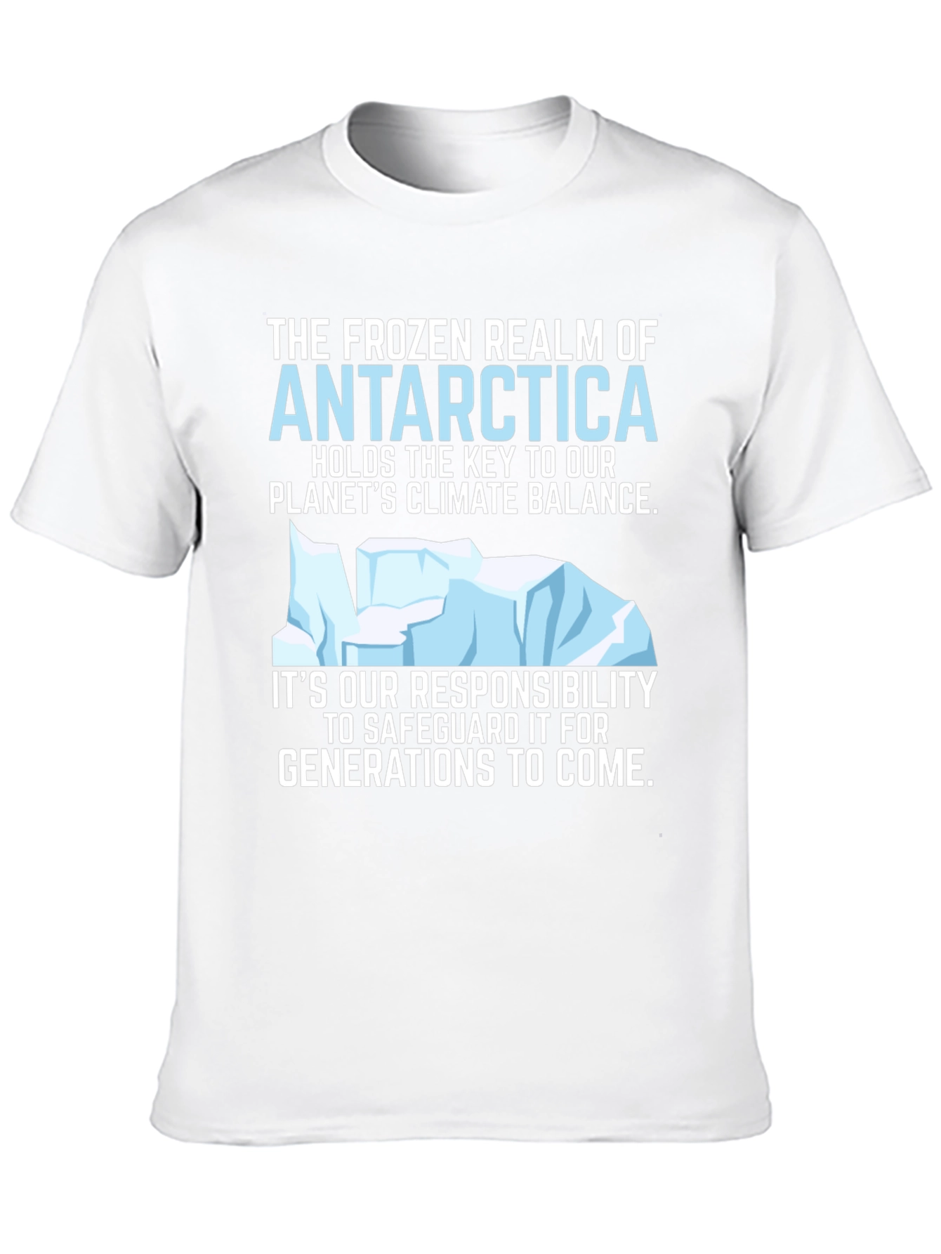 Antarctica Climate Balance Graphic T-Shirt