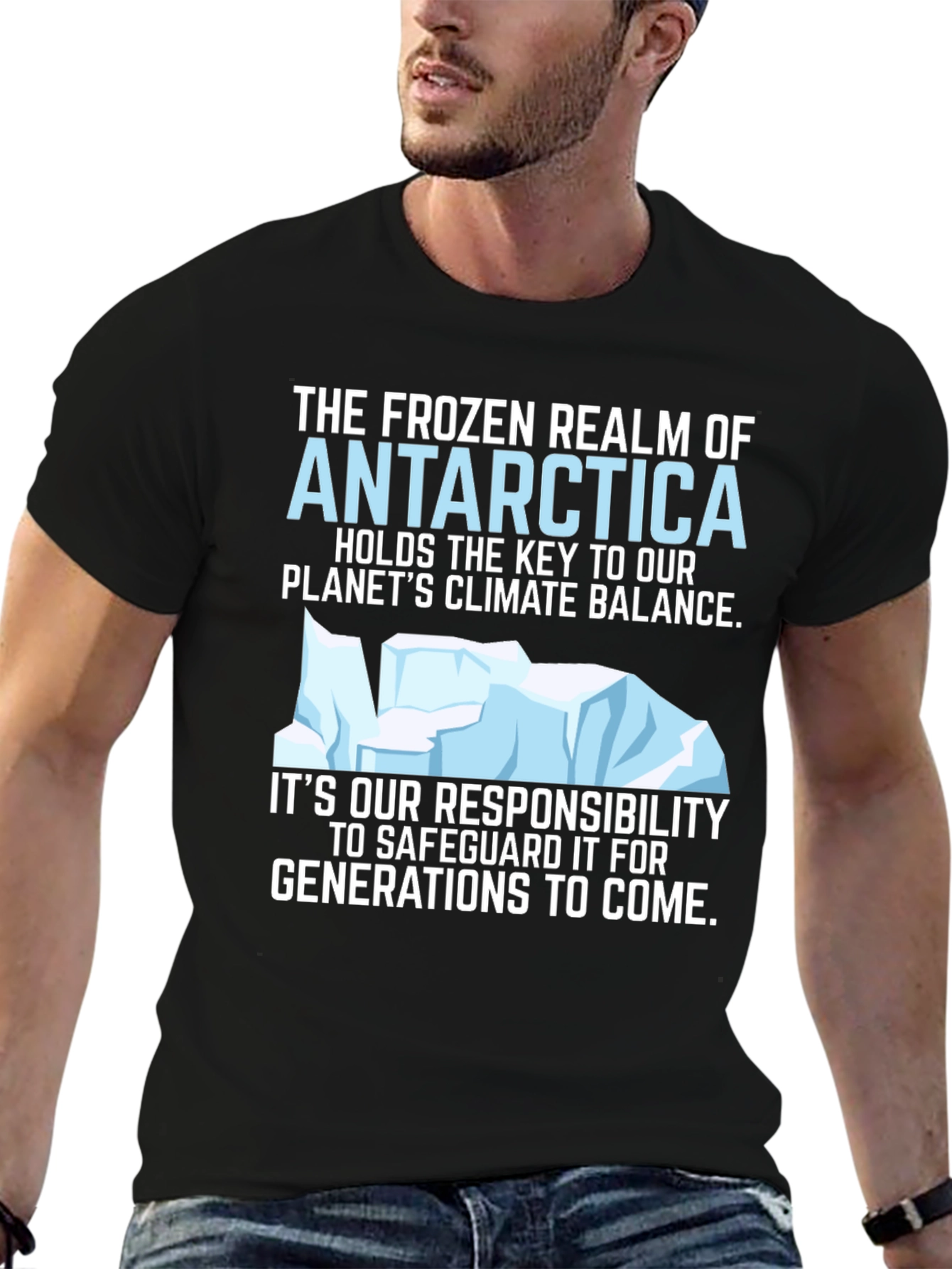 Antarctica Climate Balance Graphic T-Shirt