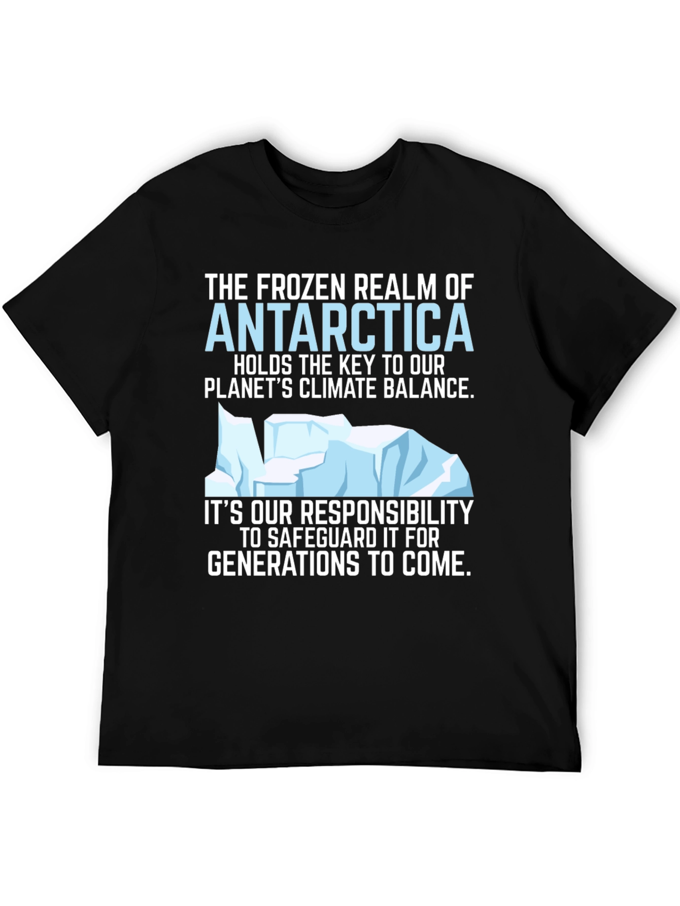 Antarctica Climate Balance Graphic T-Shirt