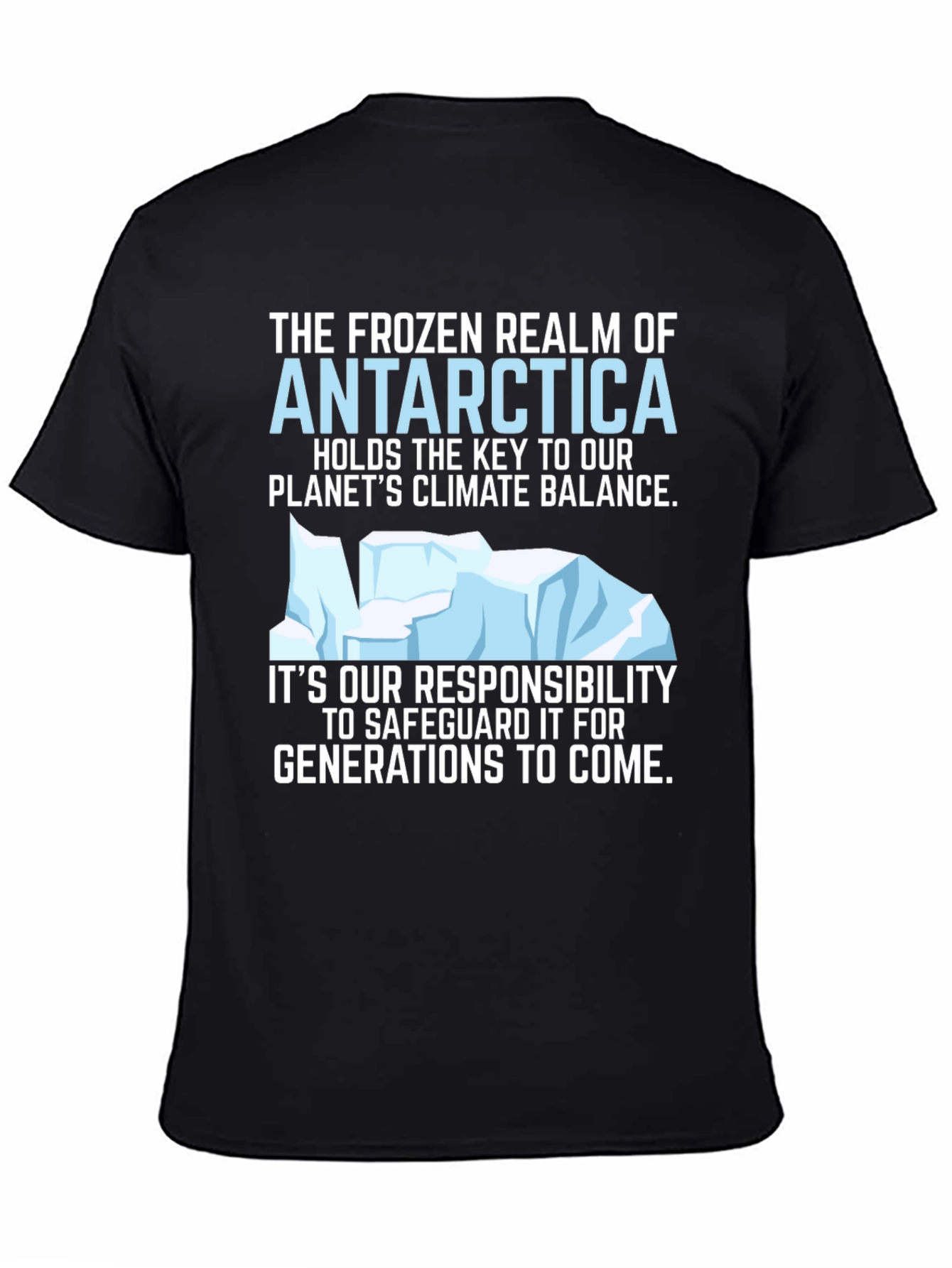 Antarctica Climate Balance Graphic T-Shirt