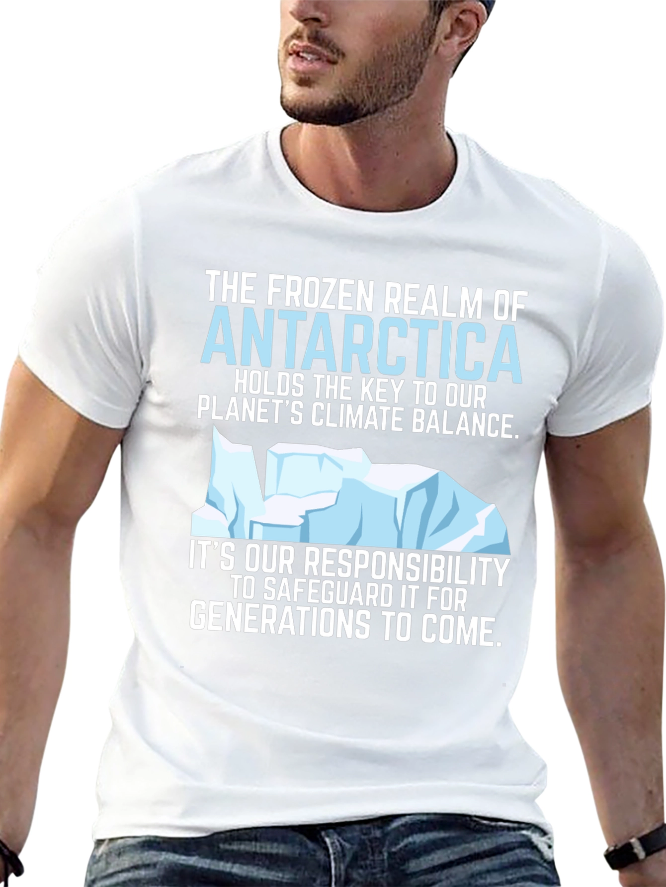 Antarctica Climate Balance Graphic T-Shirt