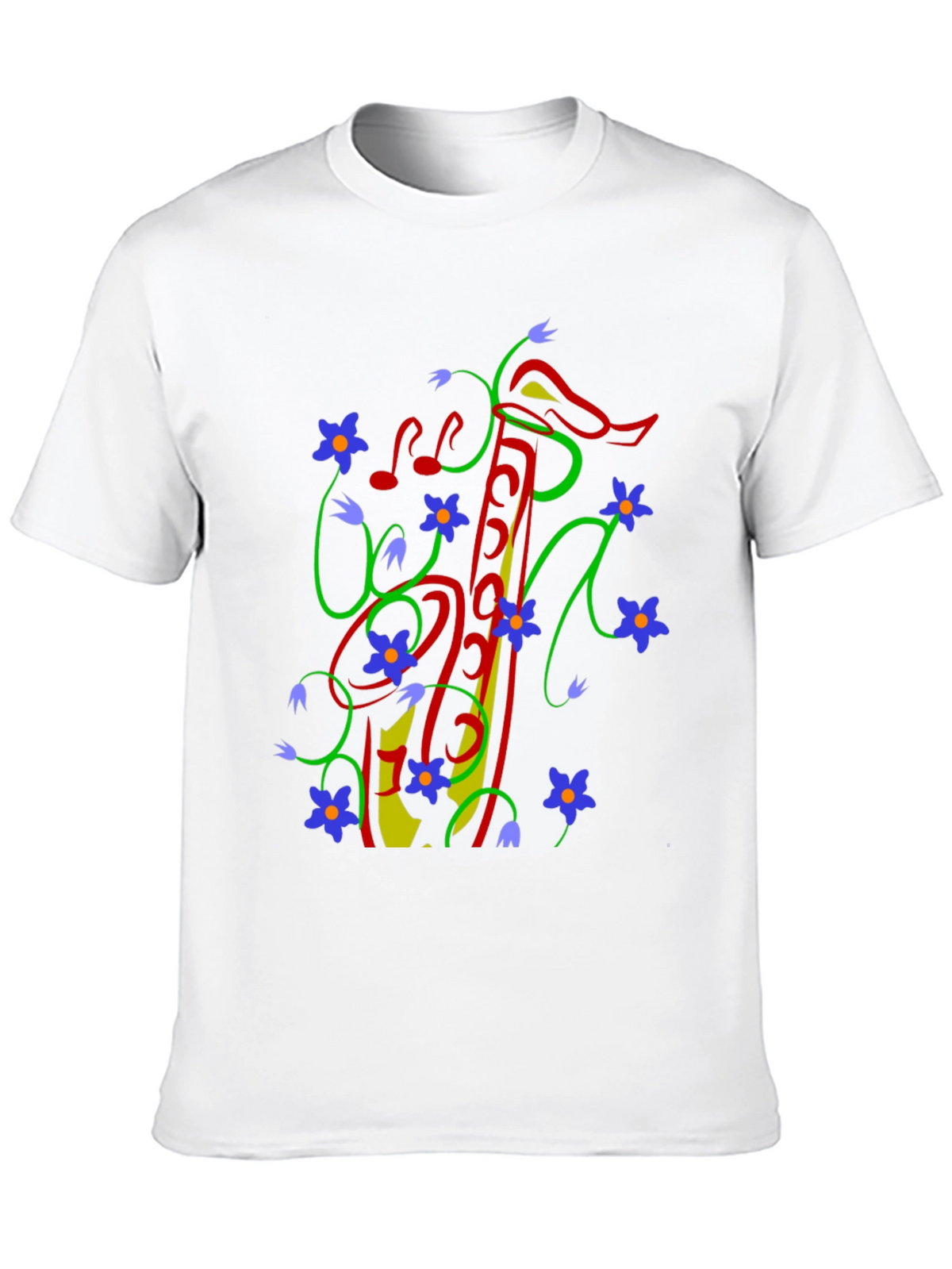 Musical Flowers Tee