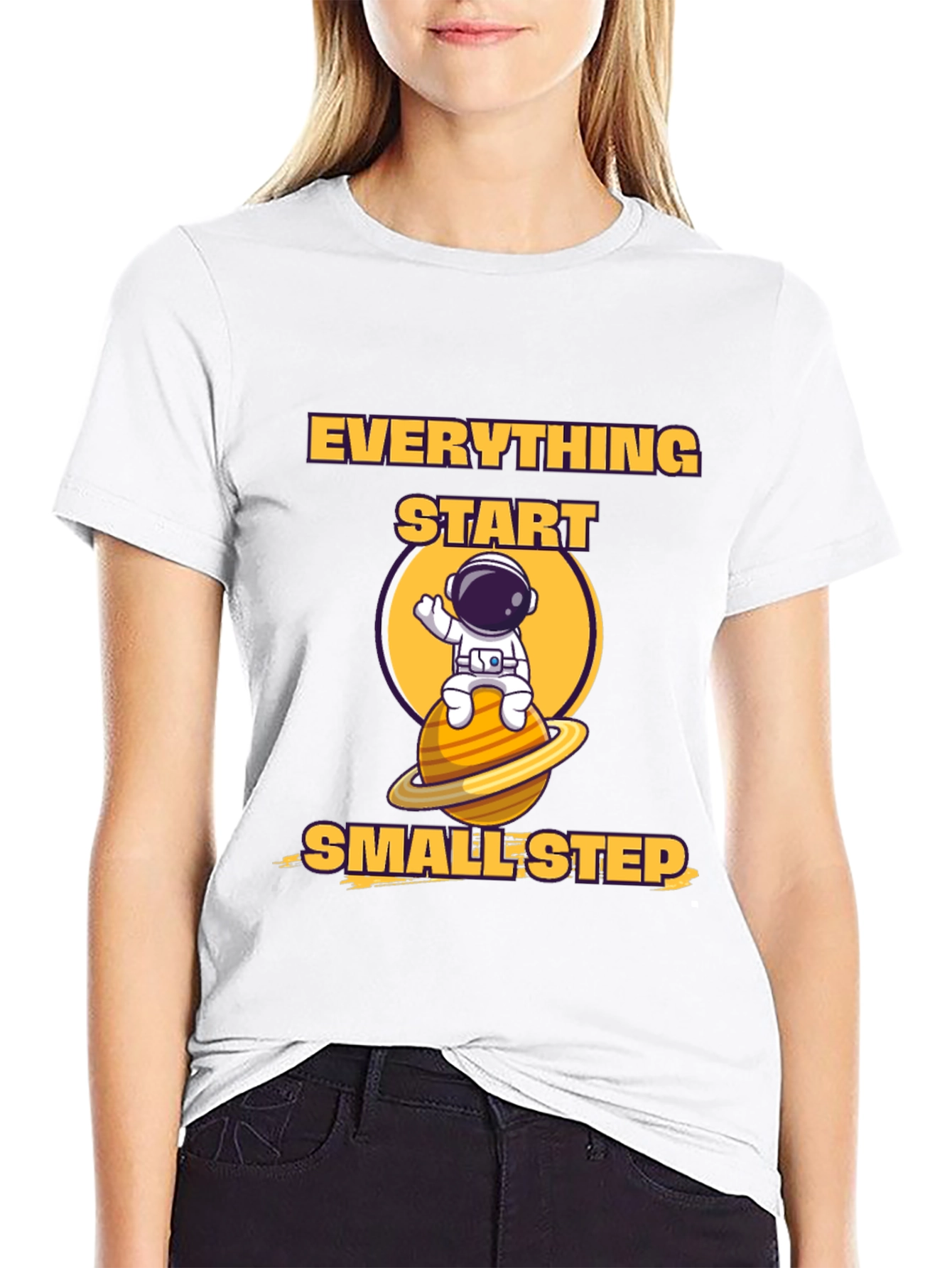 Everything Starts Smallest Step T-Shirt