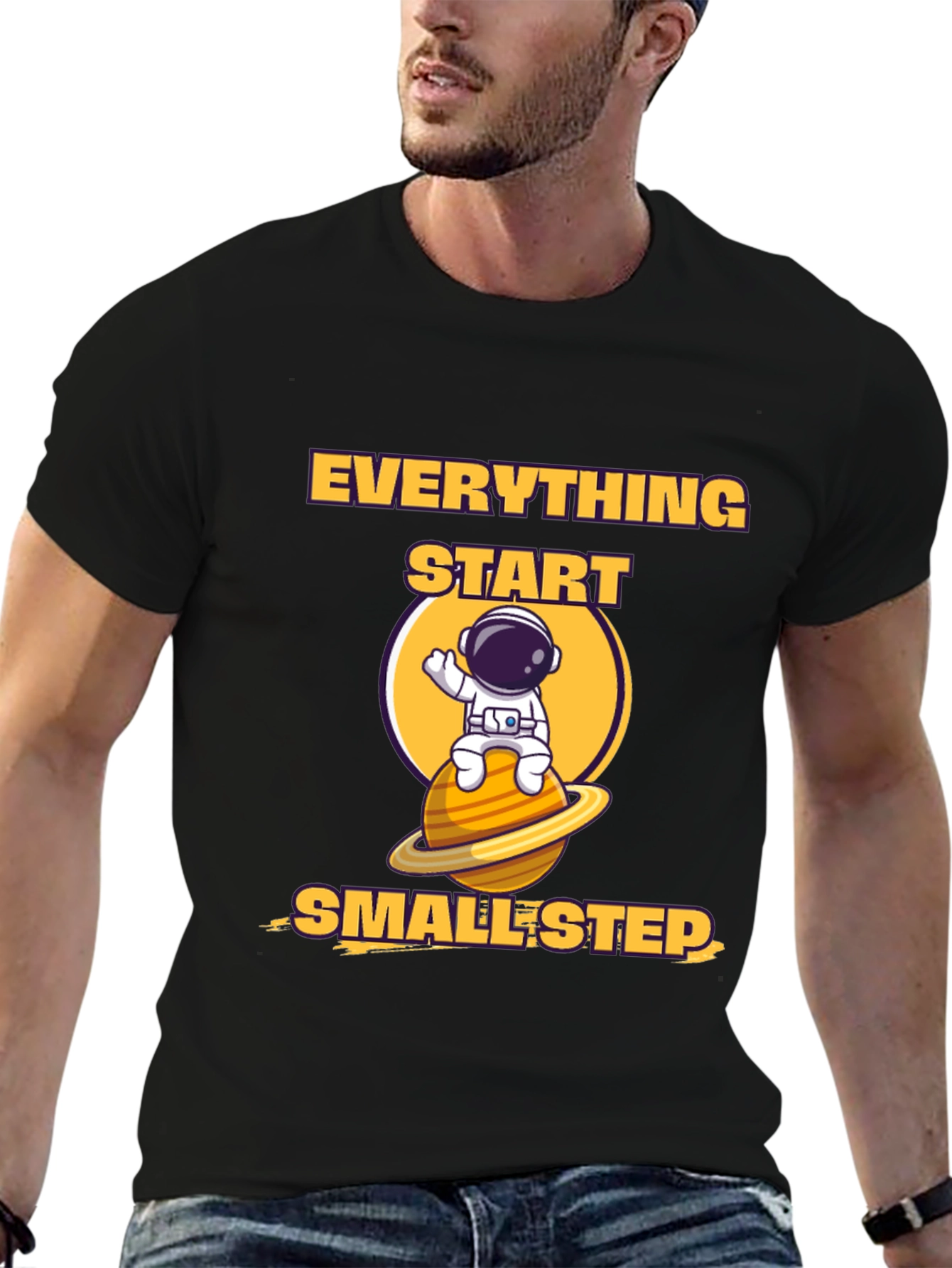 Everything Starts Smallest Step T-Shirt