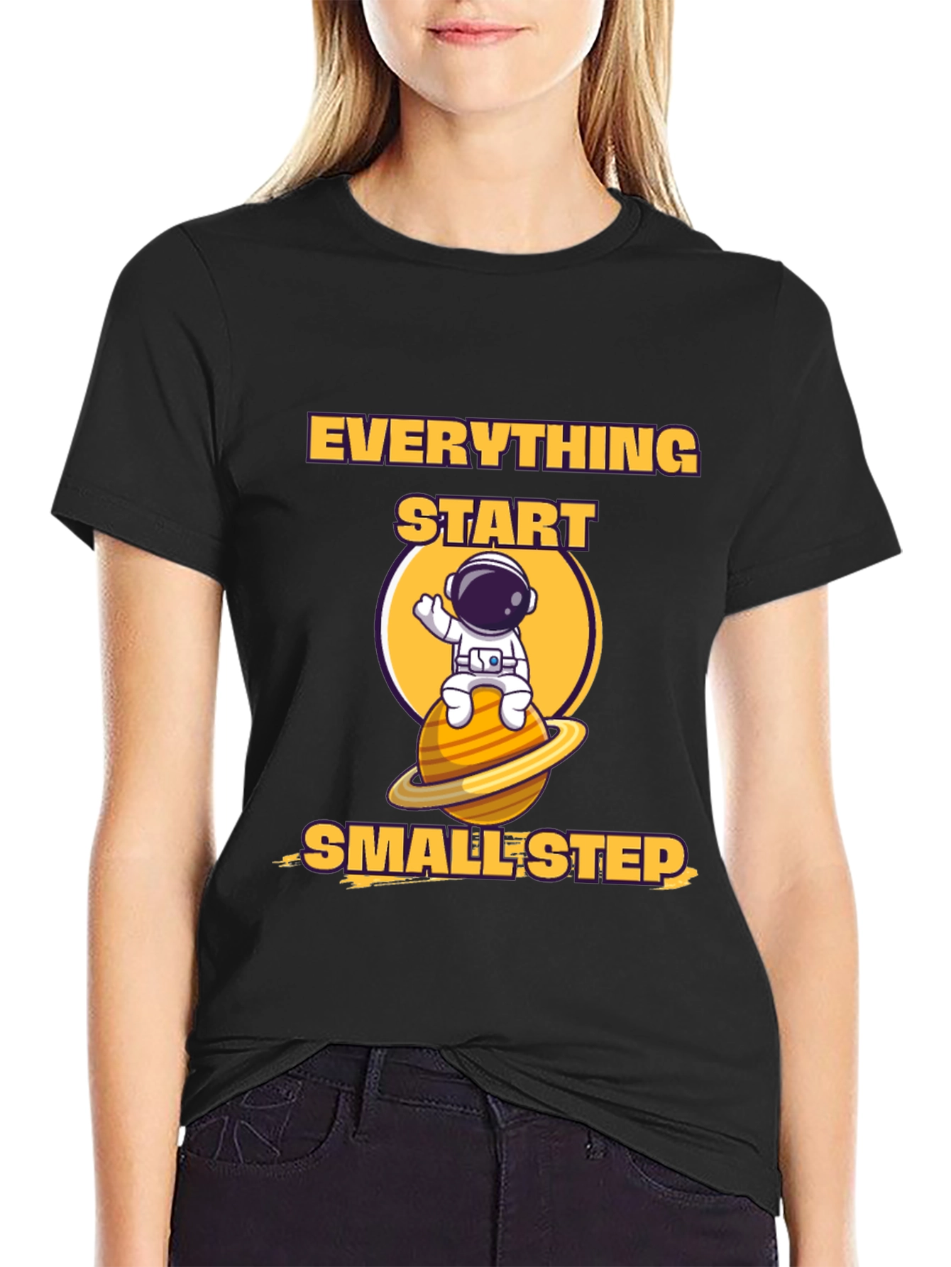 Everything Starts Smallest Step T-Shirt