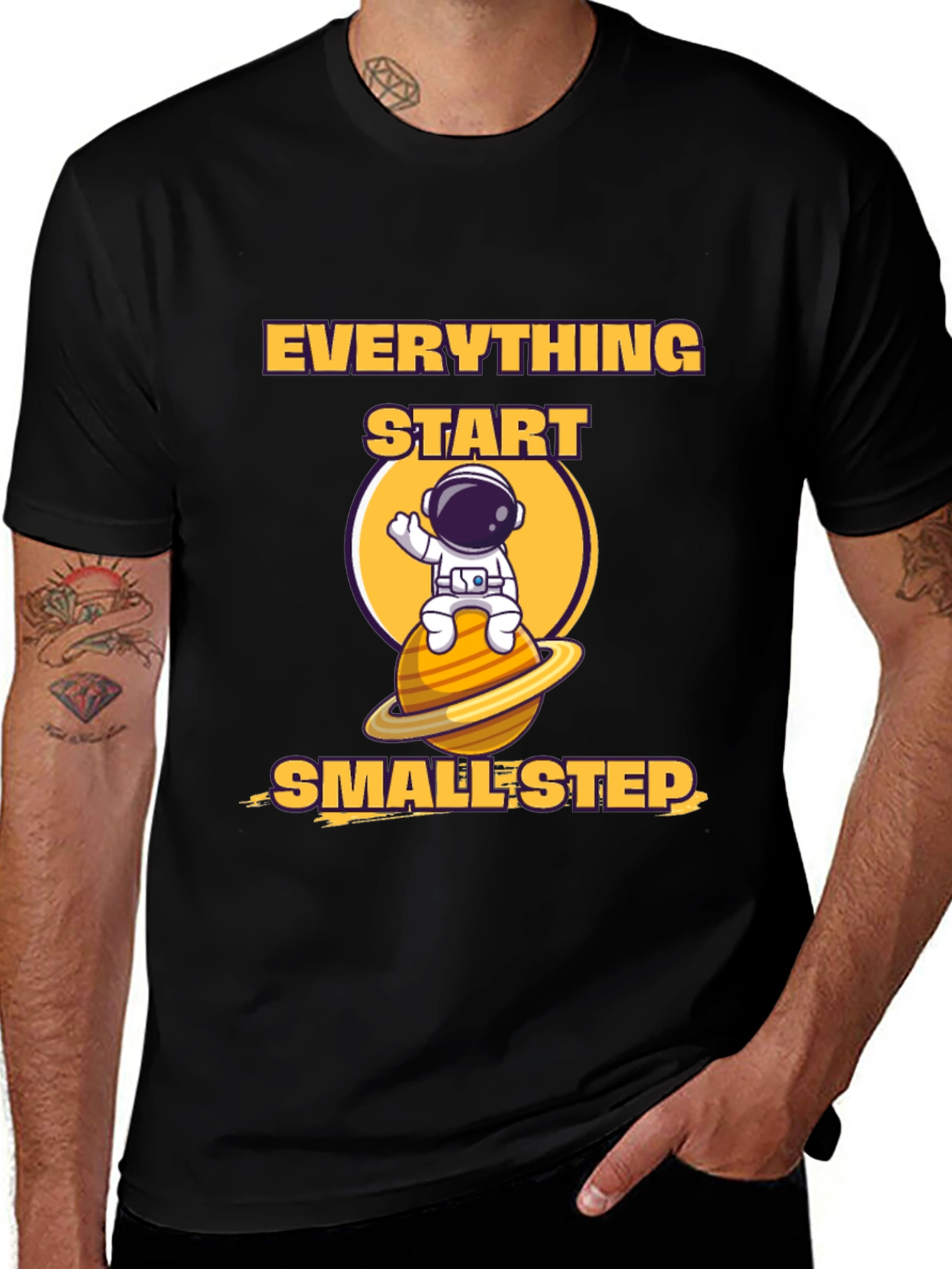 Everything Starts Smallest Step T-Shirt
