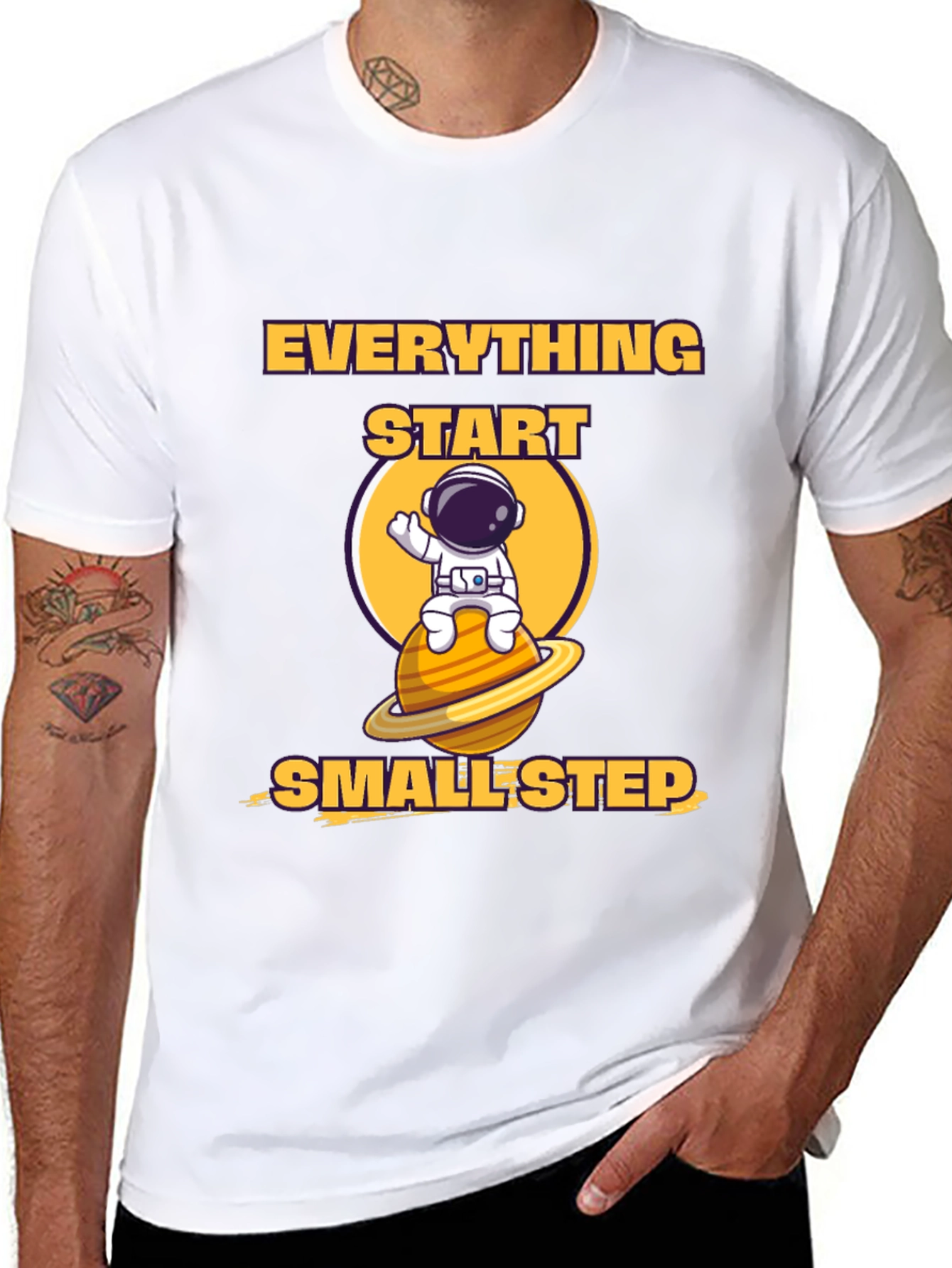 Everything Starts Smallest Step T-Shirt
