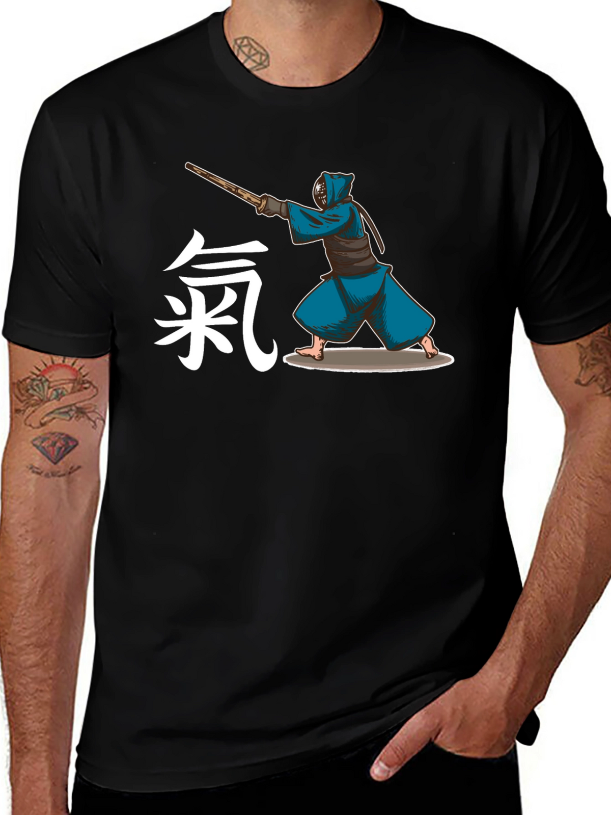Kendo Martial Arts Graphic T-Shirt