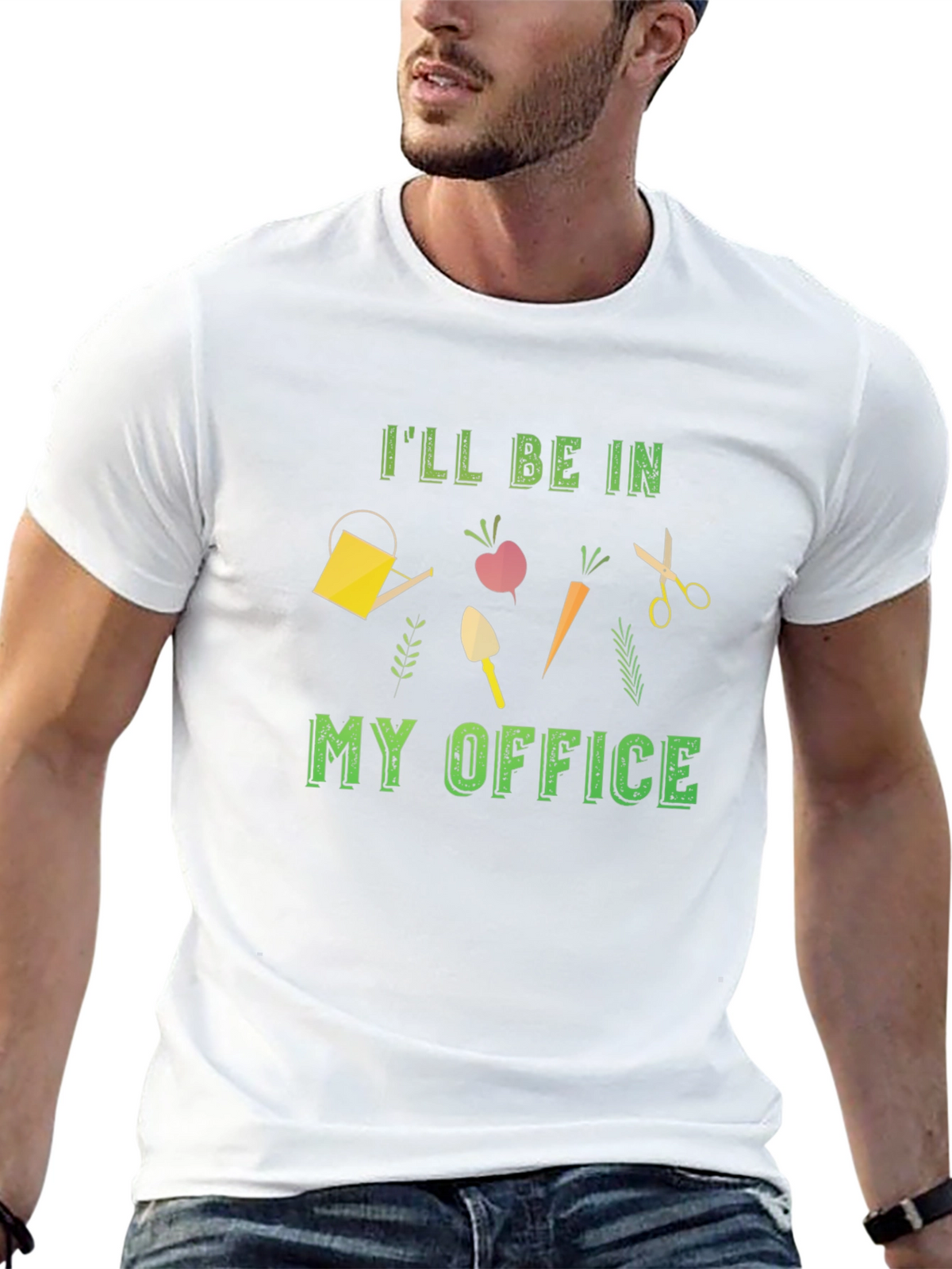 Gardeners Office T-Shirt - Black