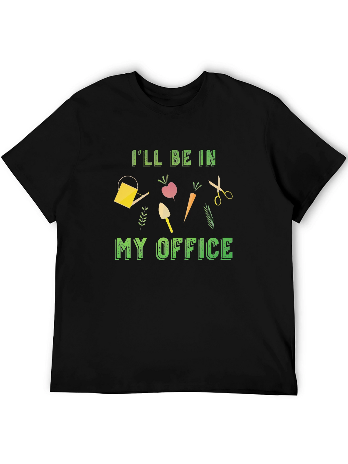 Gardeners Office T-Shirt - Black
