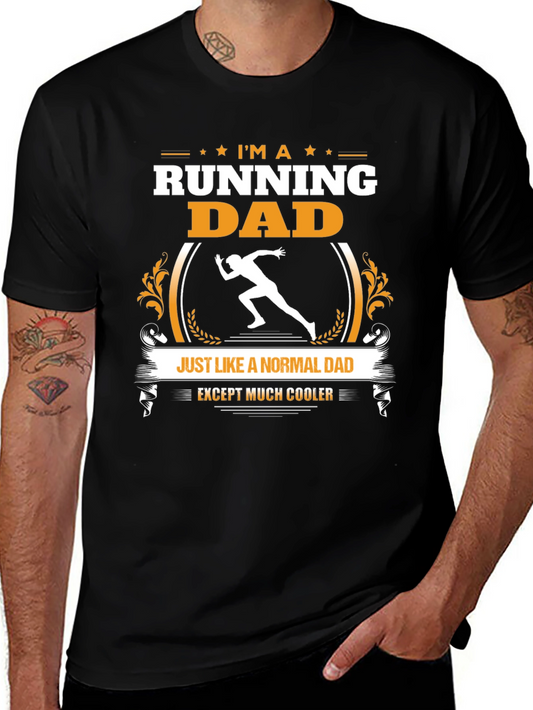 Running Dad T-Shirt - Cool Dad Tee