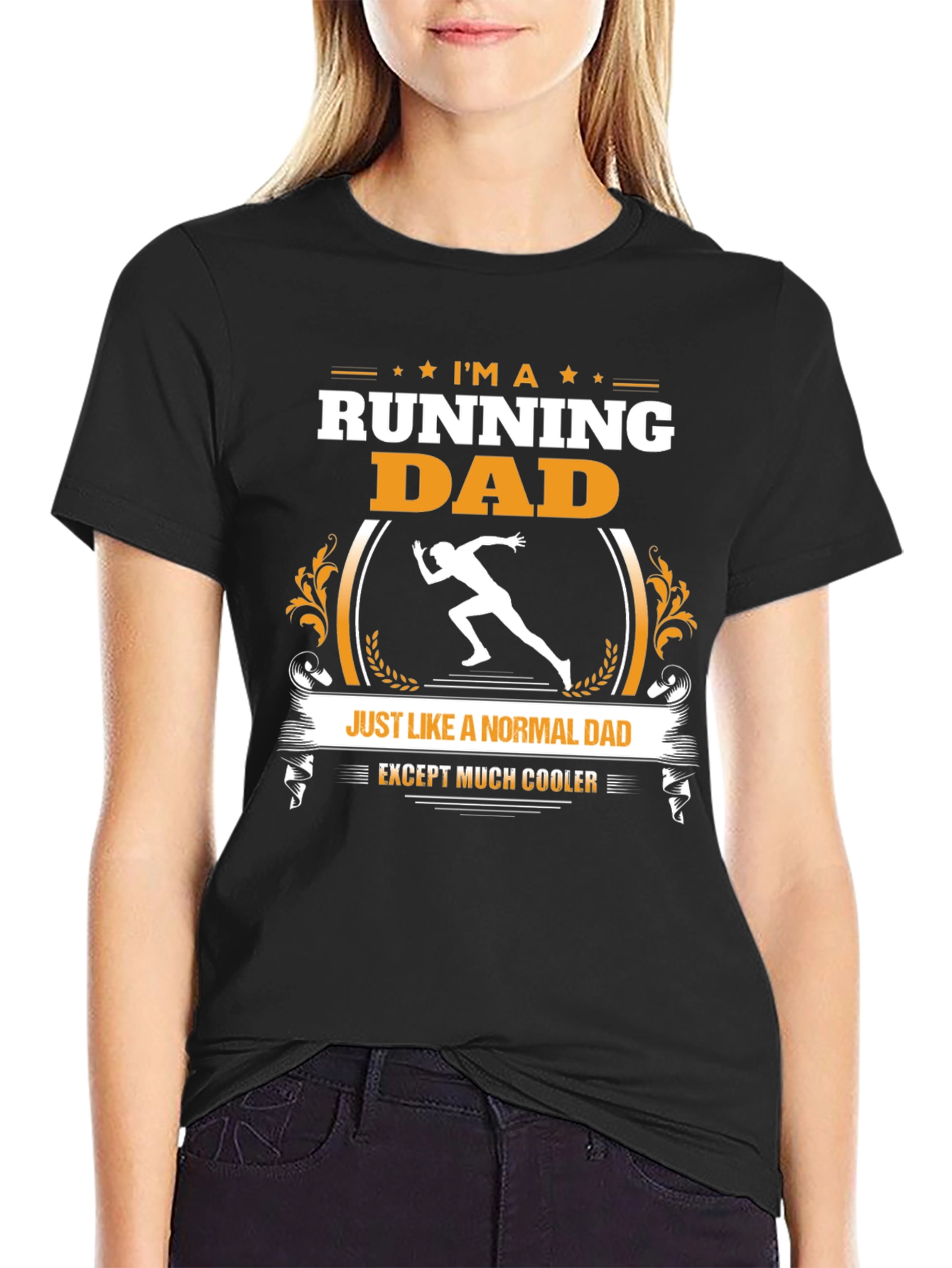 Running Dad T-Shirt - Cool Dad Tee