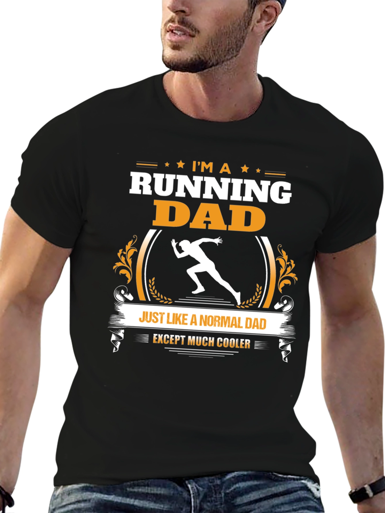 Running Dad T-Shirt - Cool Dad Tee