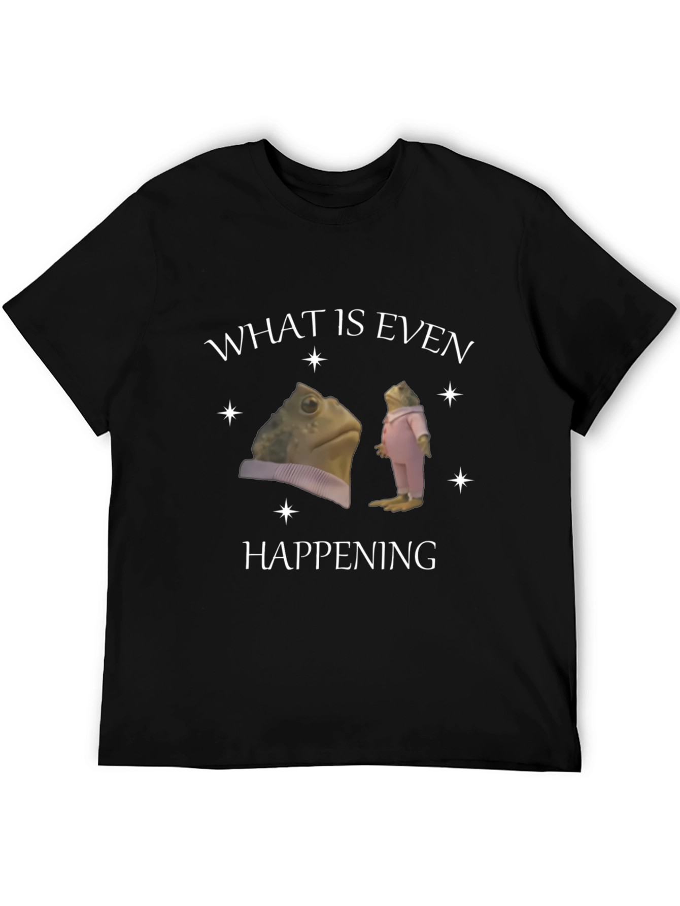 What is Even Happening Frog T-Shirt